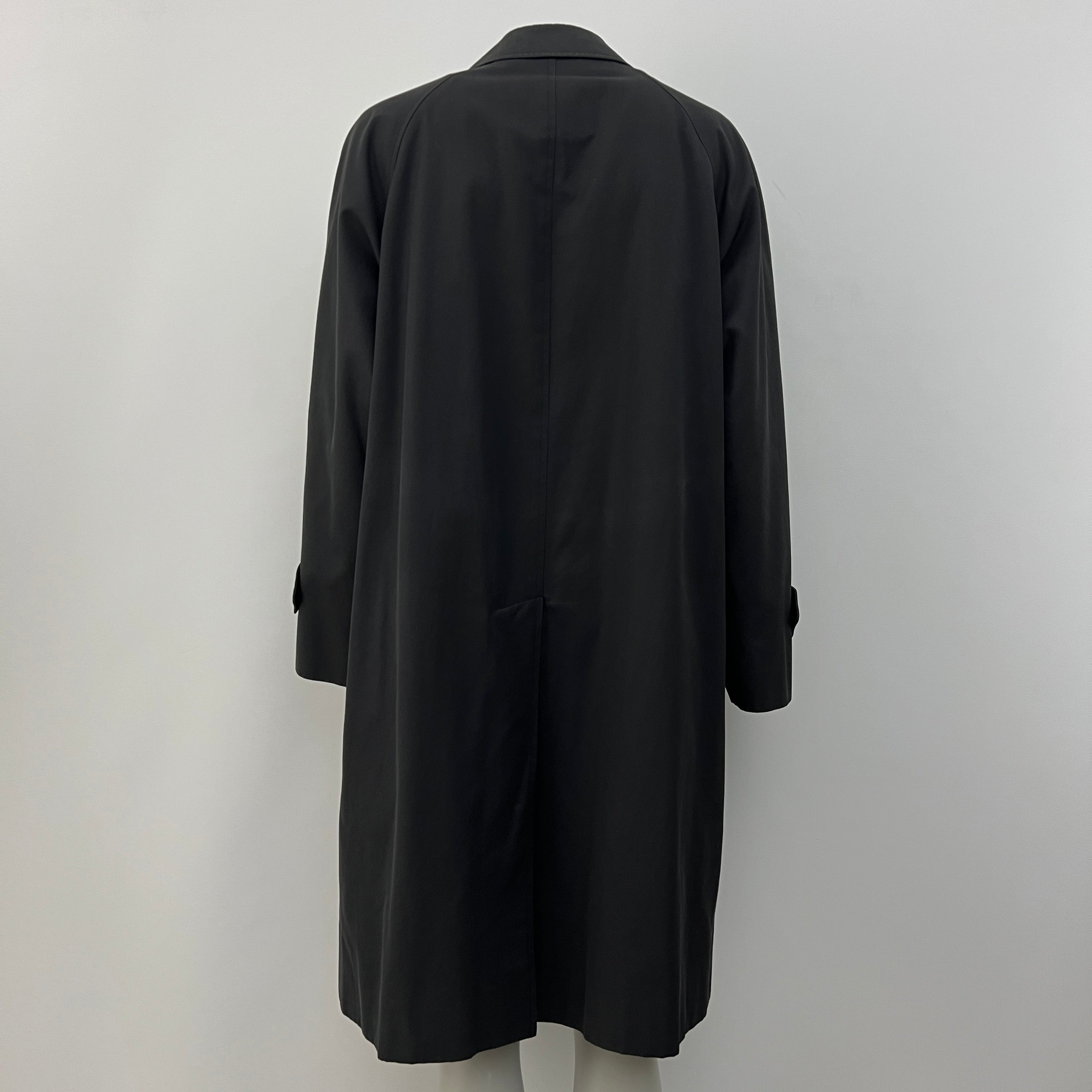 BURBERRY Trench Coat L black cotton