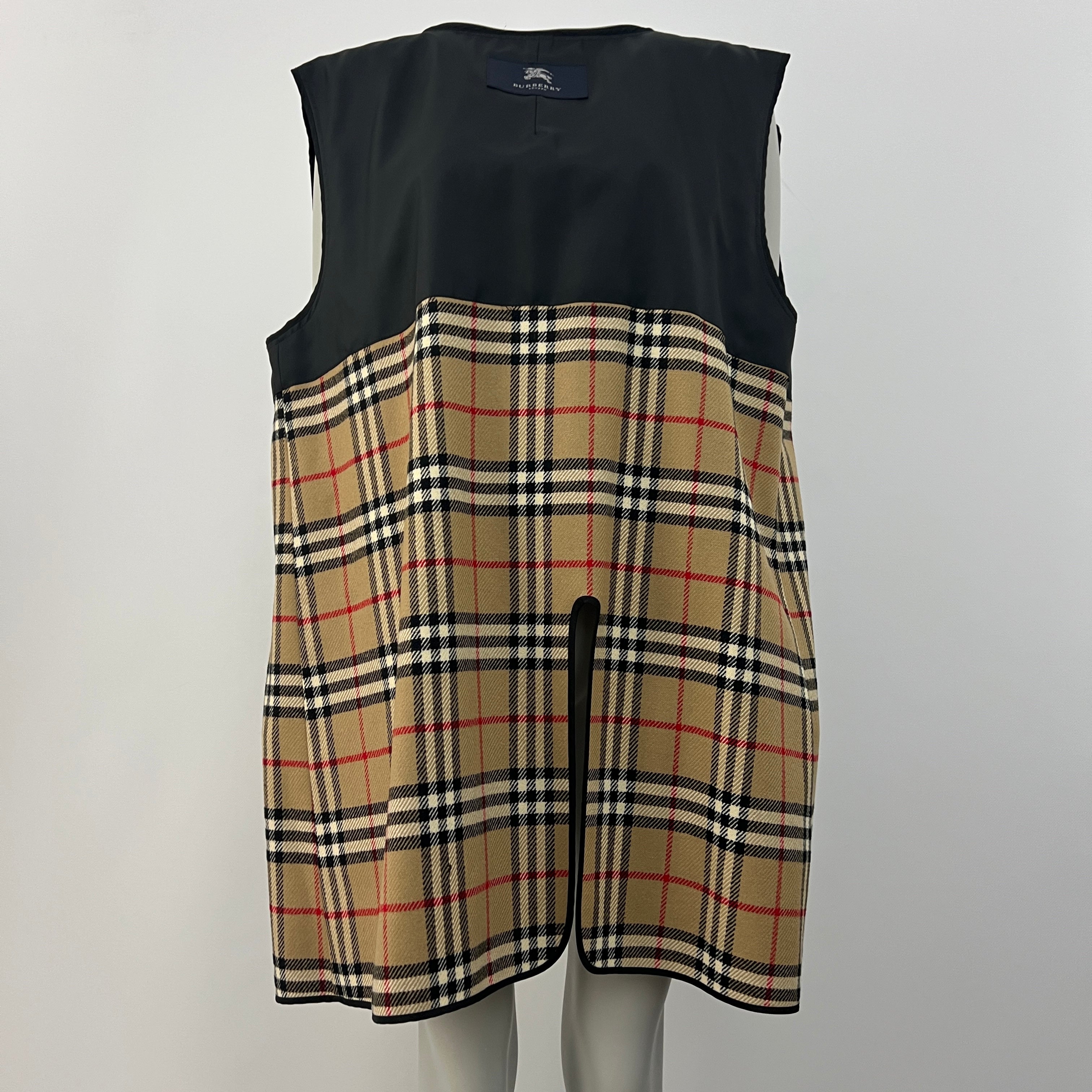 BURBERRY Trench Coat L black cotton