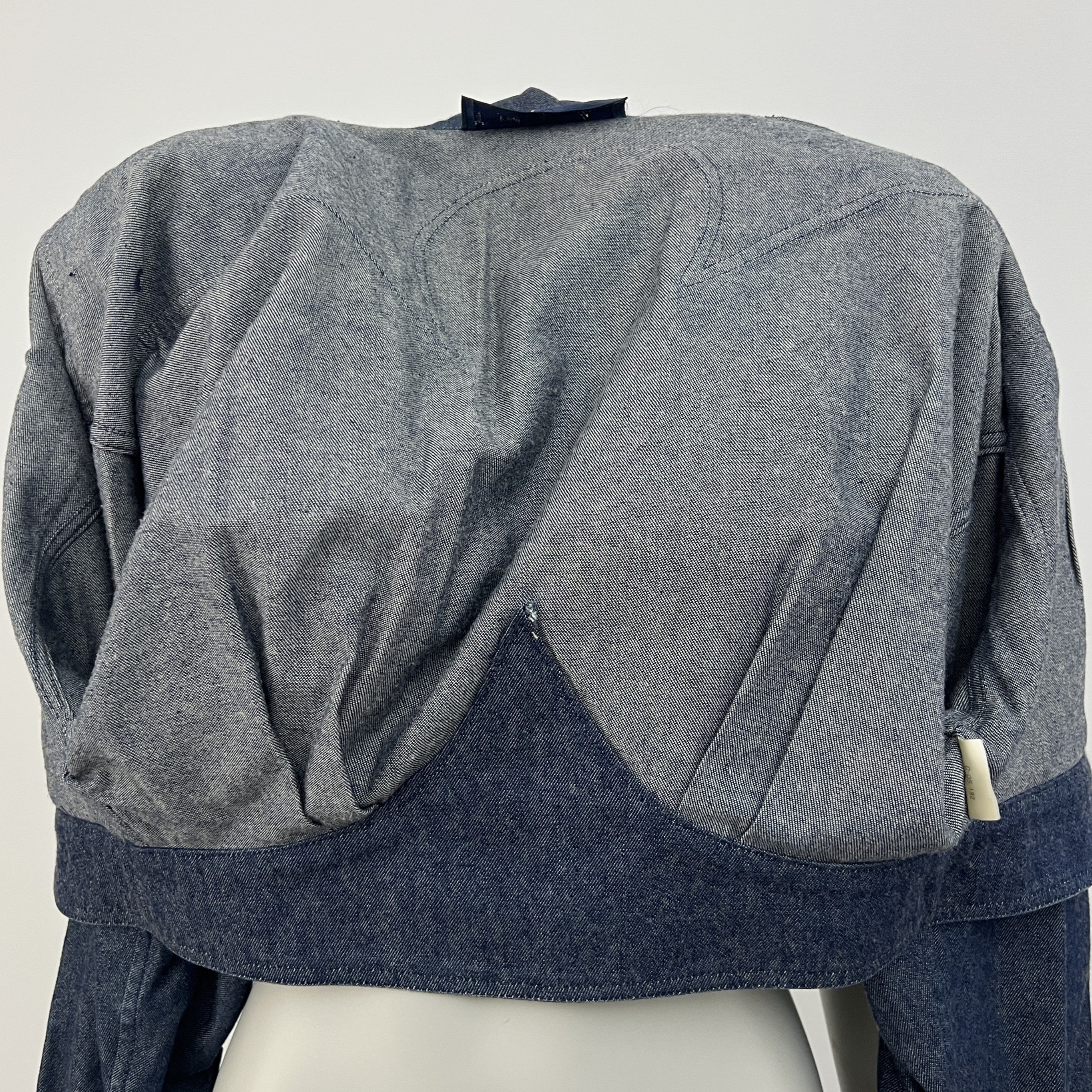 MUGLER S blue denim jacket
