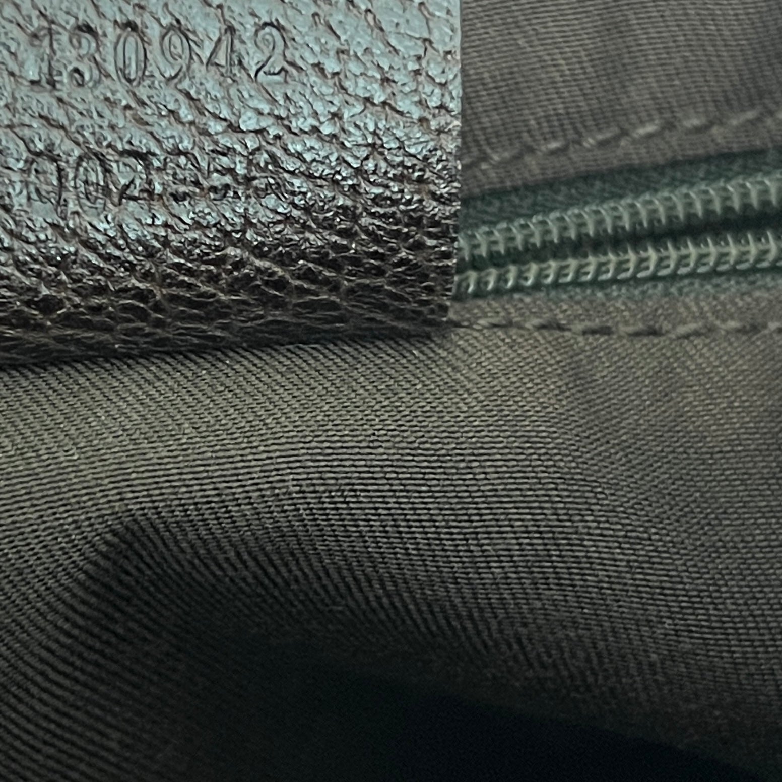 GUCCI Mini Abbey Boston bag in brown canvas and leather