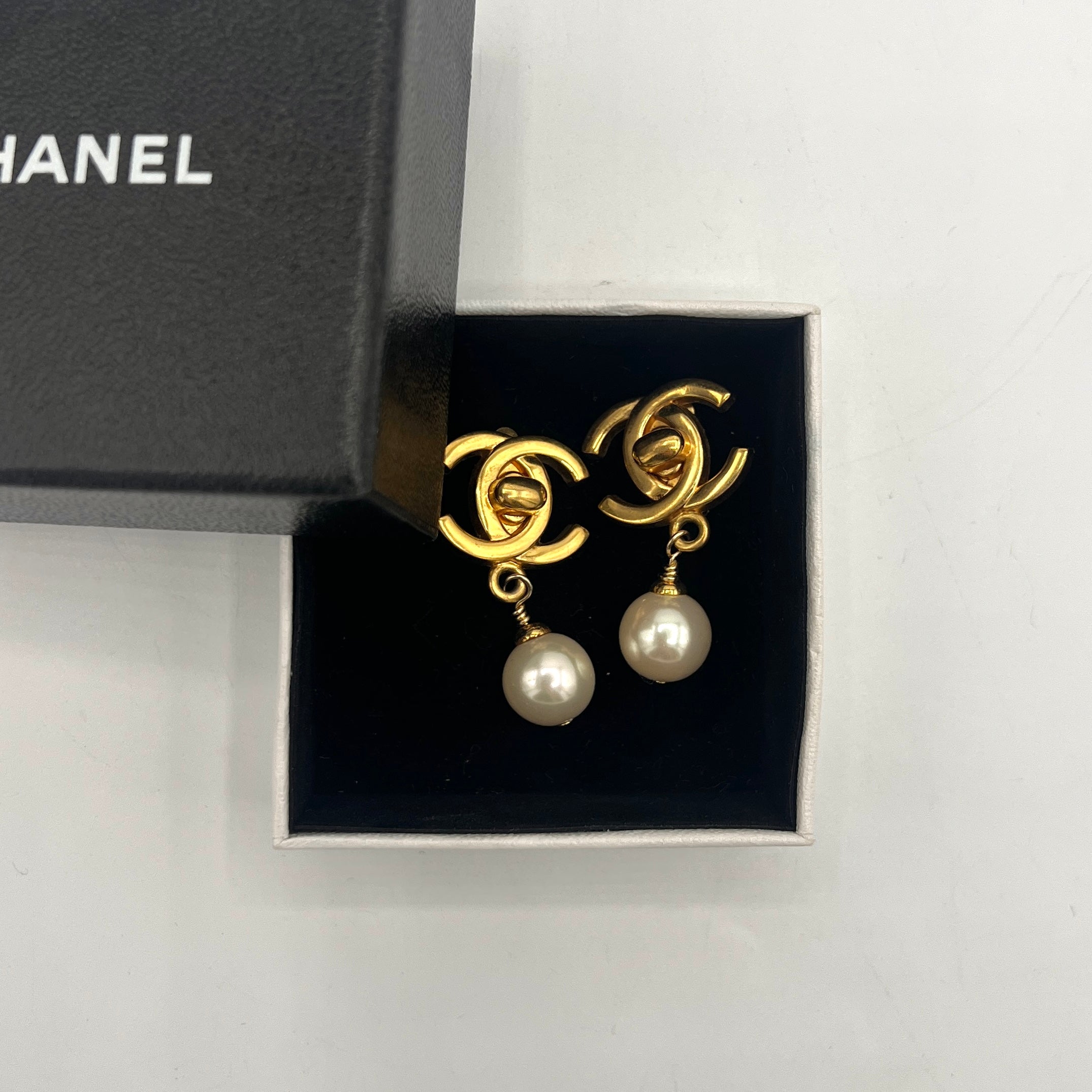 CHANEL CC Clip On Earrings