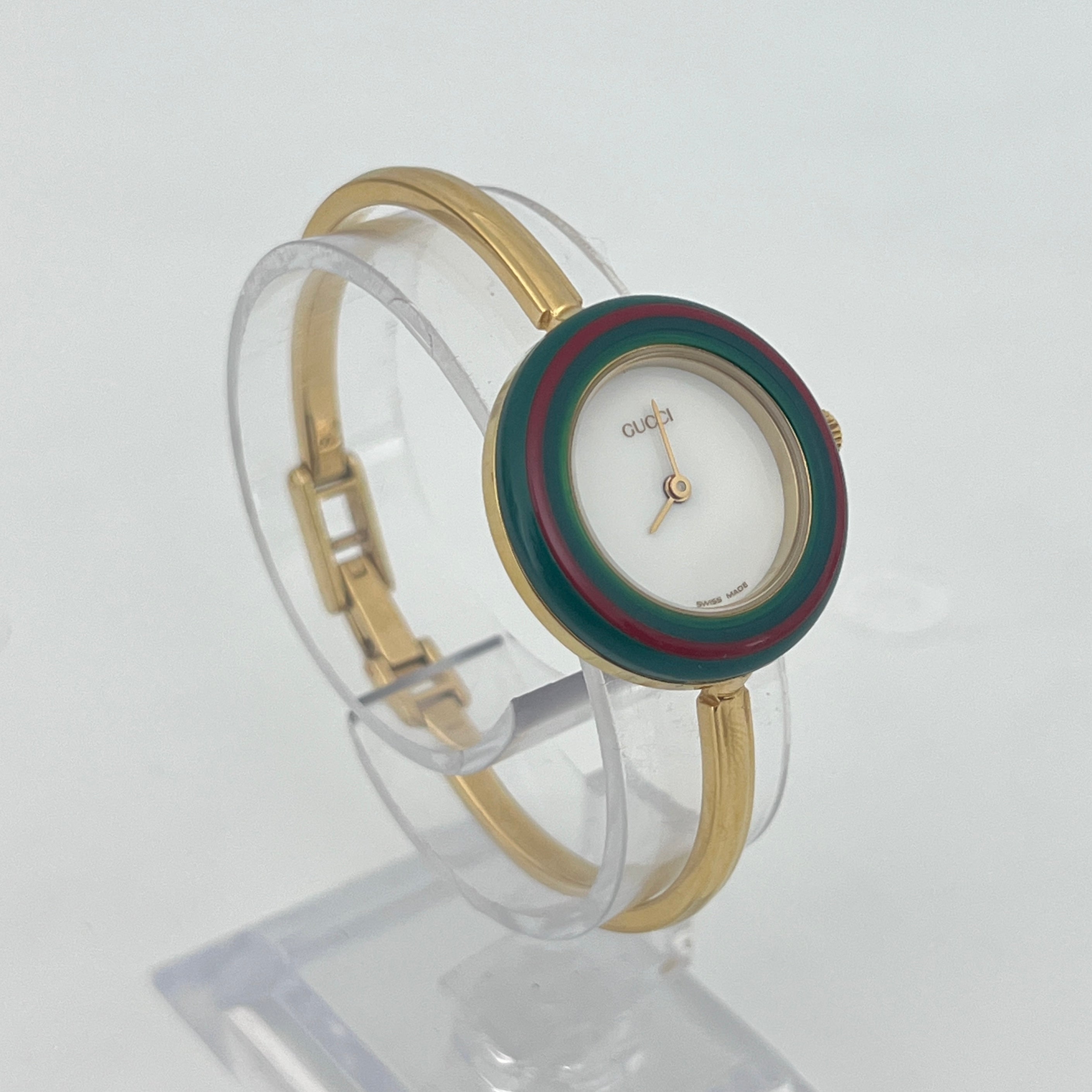 GUCCI Play gold-plated watch