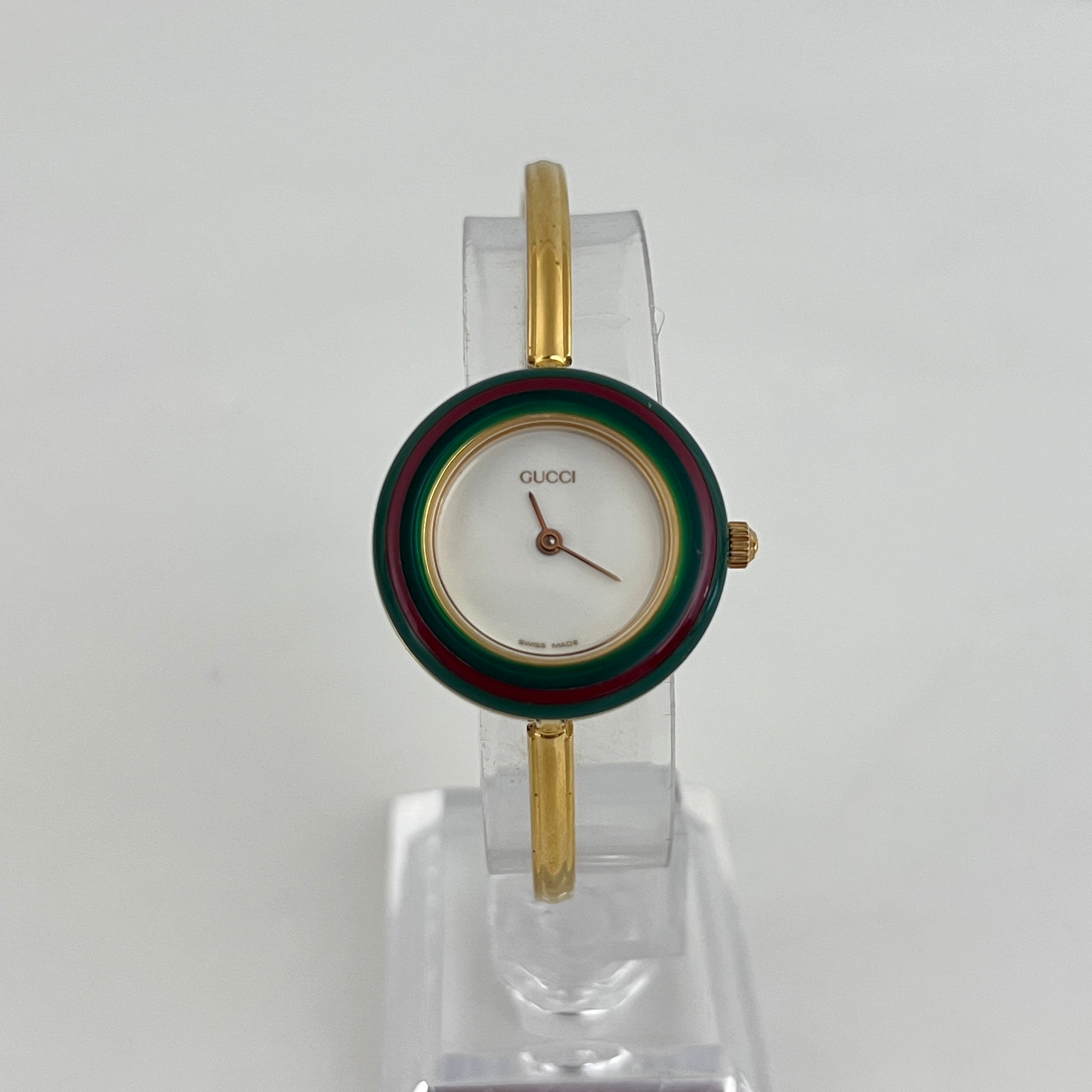 GUCCI Play gold-plated watch