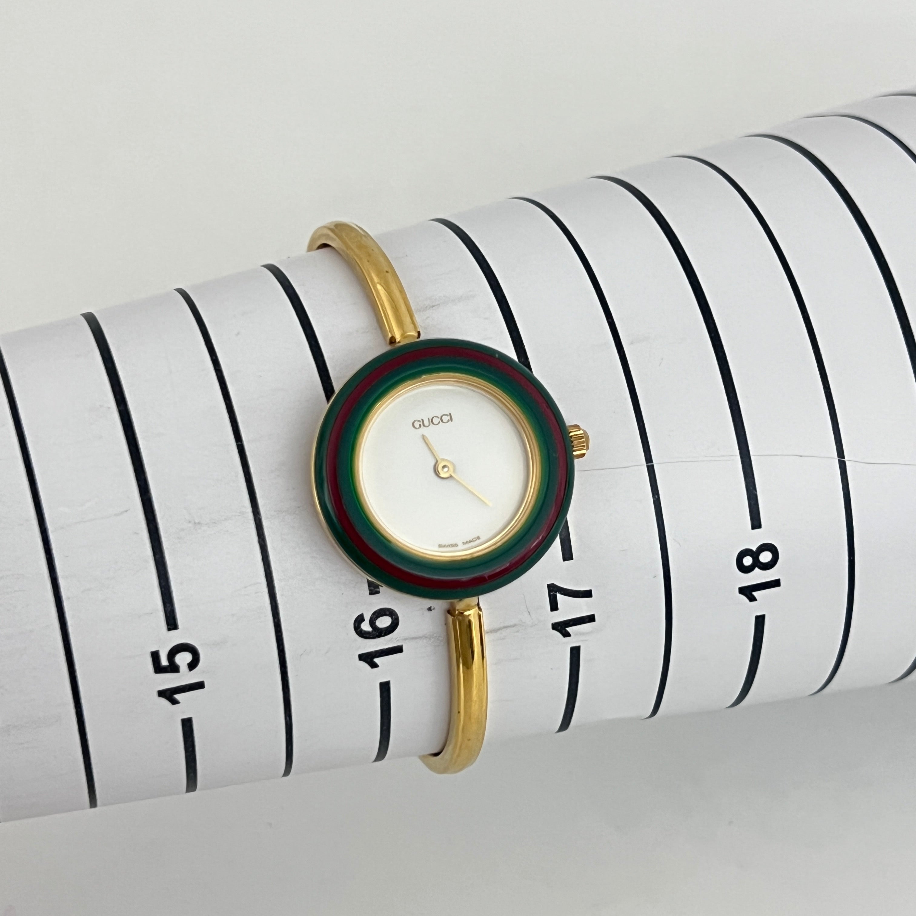 GUCCI Play gold-plated watch