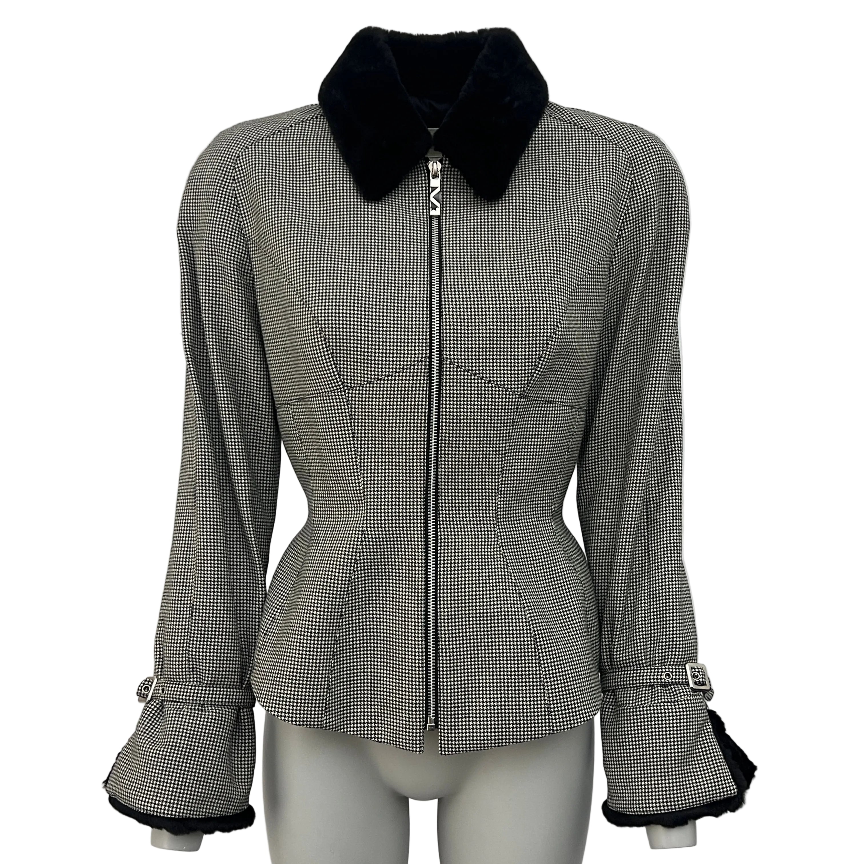 Veste MUGLER S laine gris