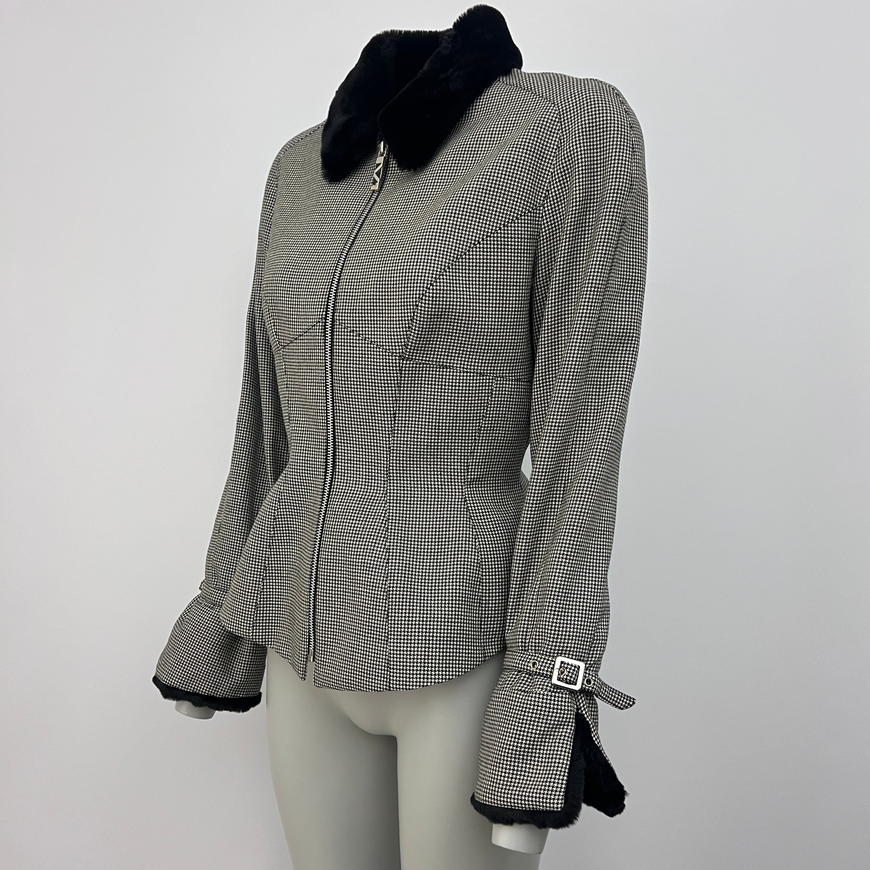 Veste MUGLER S laine gris
