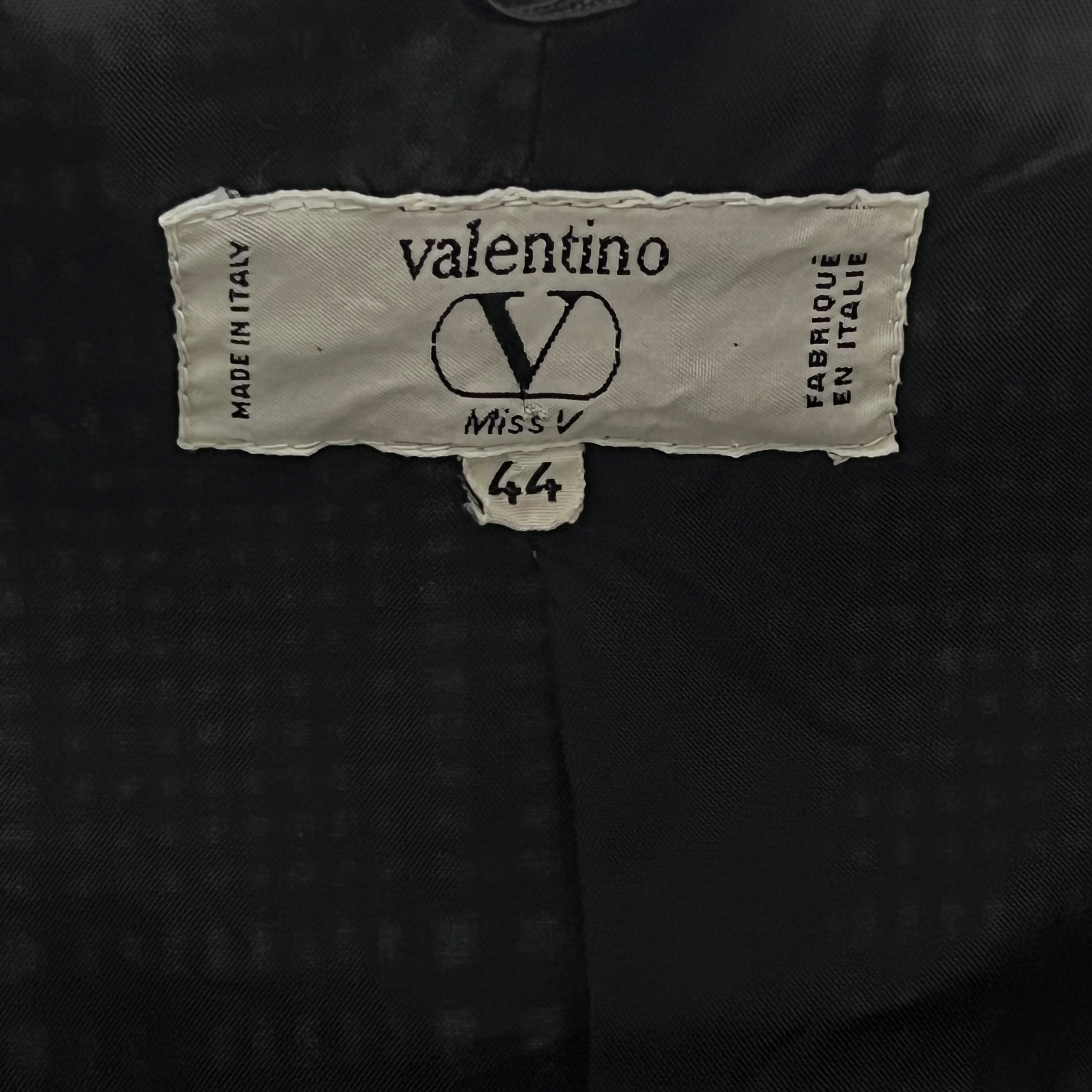 VALENTINO S grey wool and cashmere jacket