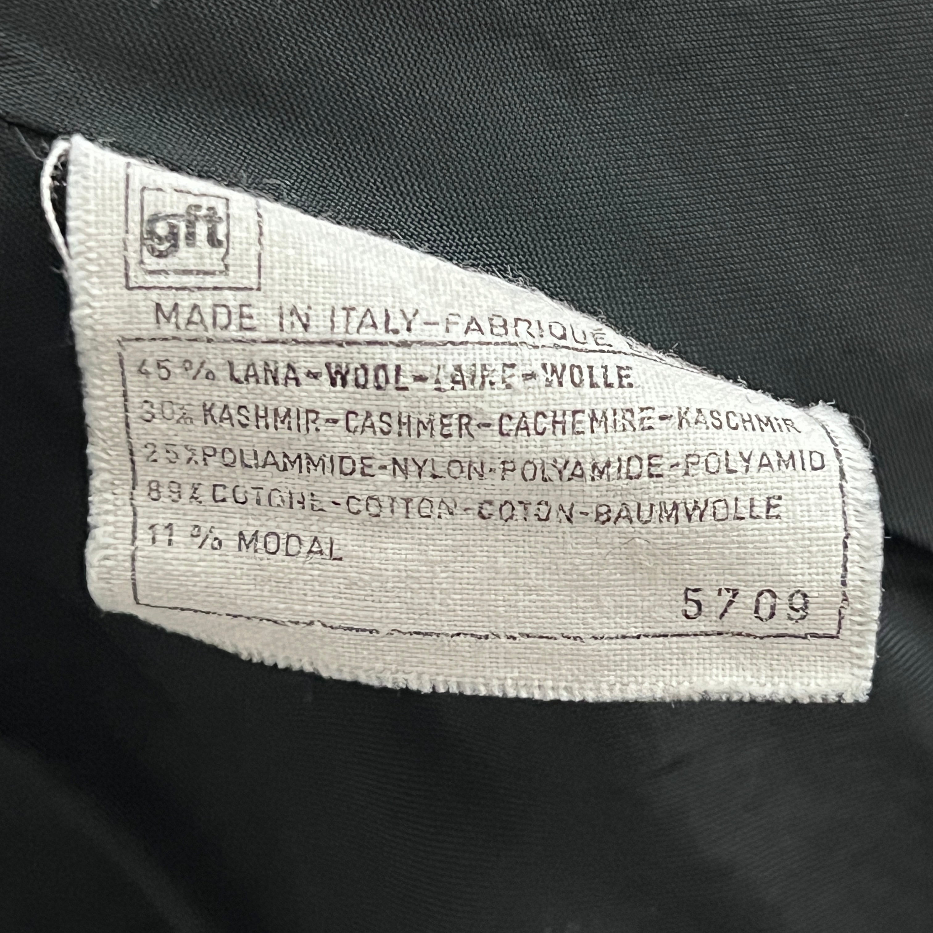 VALENTINO S grey wool and cashmere jacket