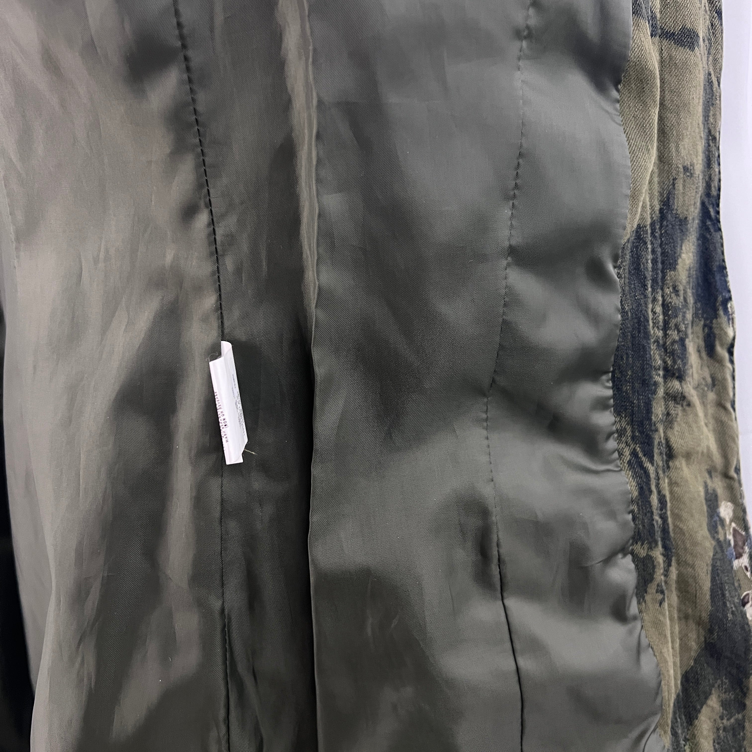 JEAN PAUL GAULTIER jacket S khaki cotton