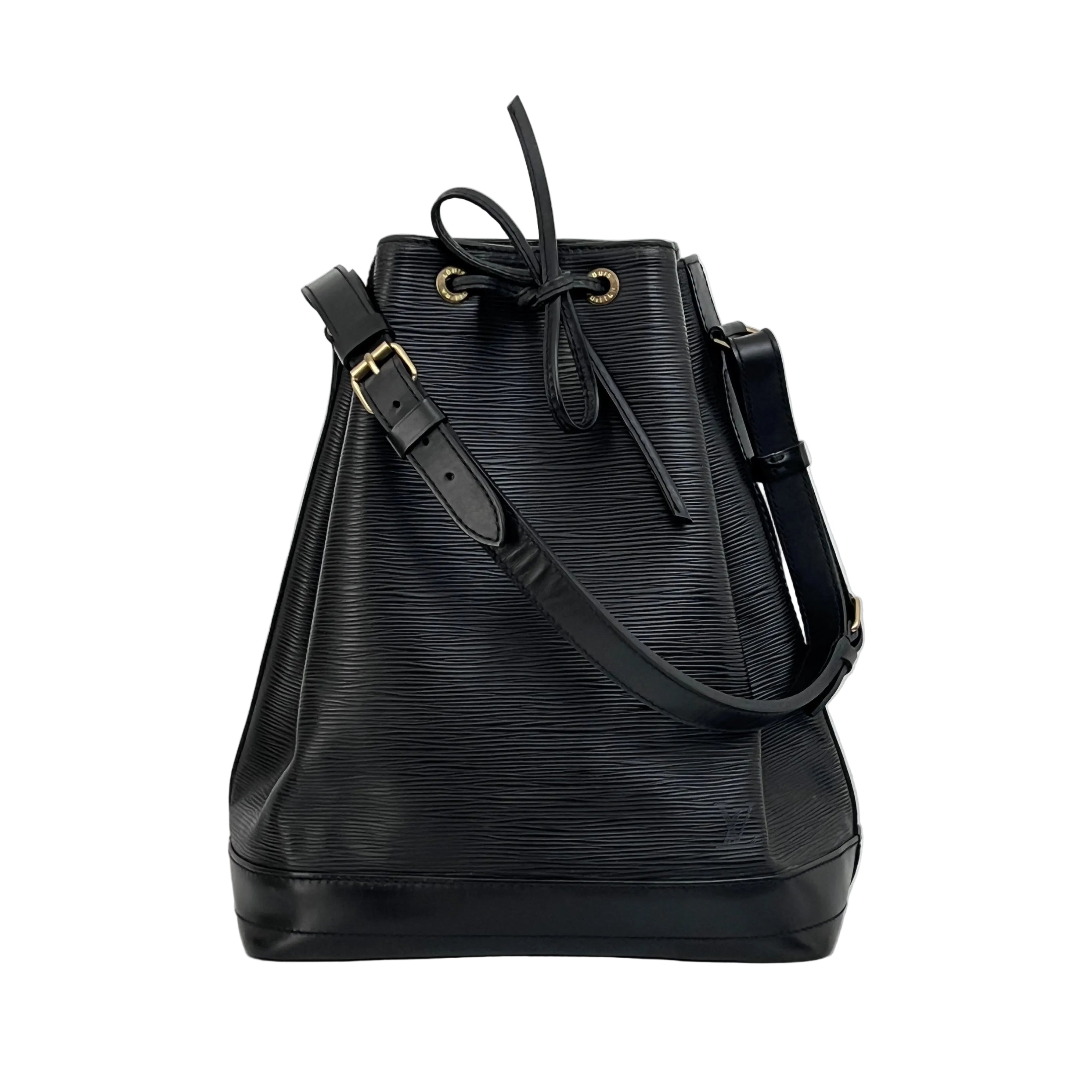 Sac LOUIS VUITTON Noé Grand cuir épi noir