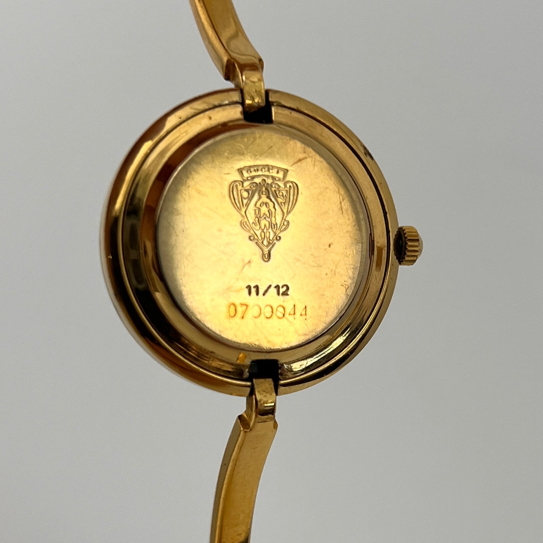 Montre GUCCI Play plaqué or doré
