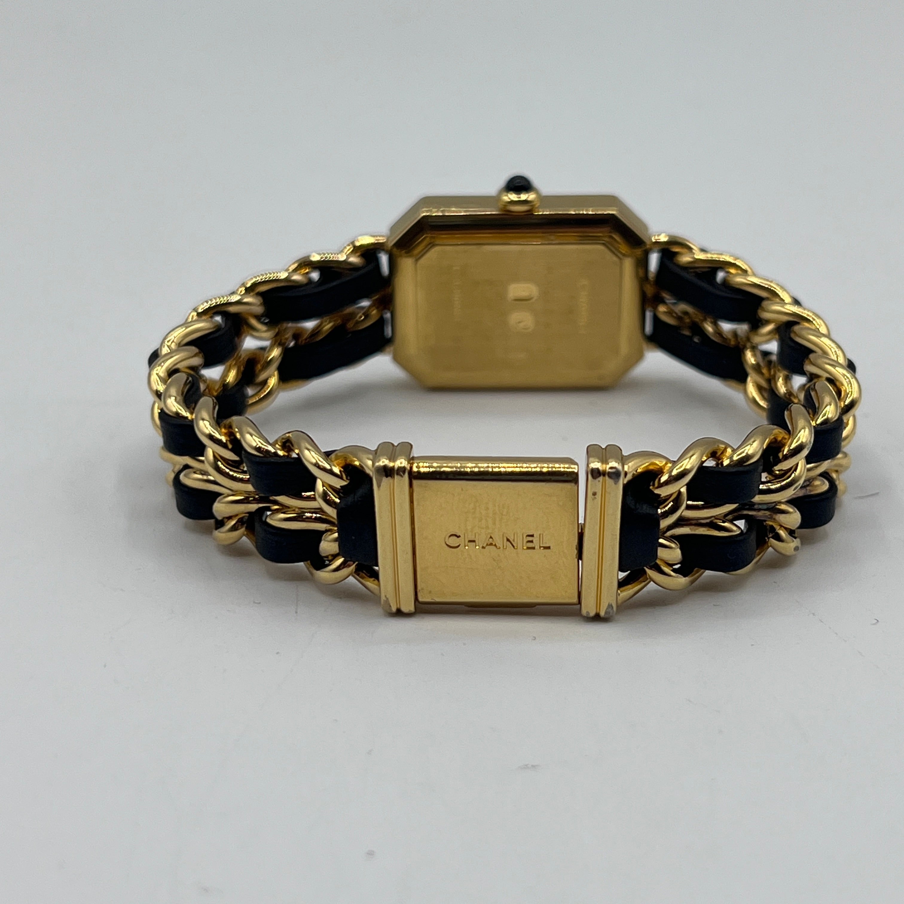 Montre CHANEL Première plaqué or dorée