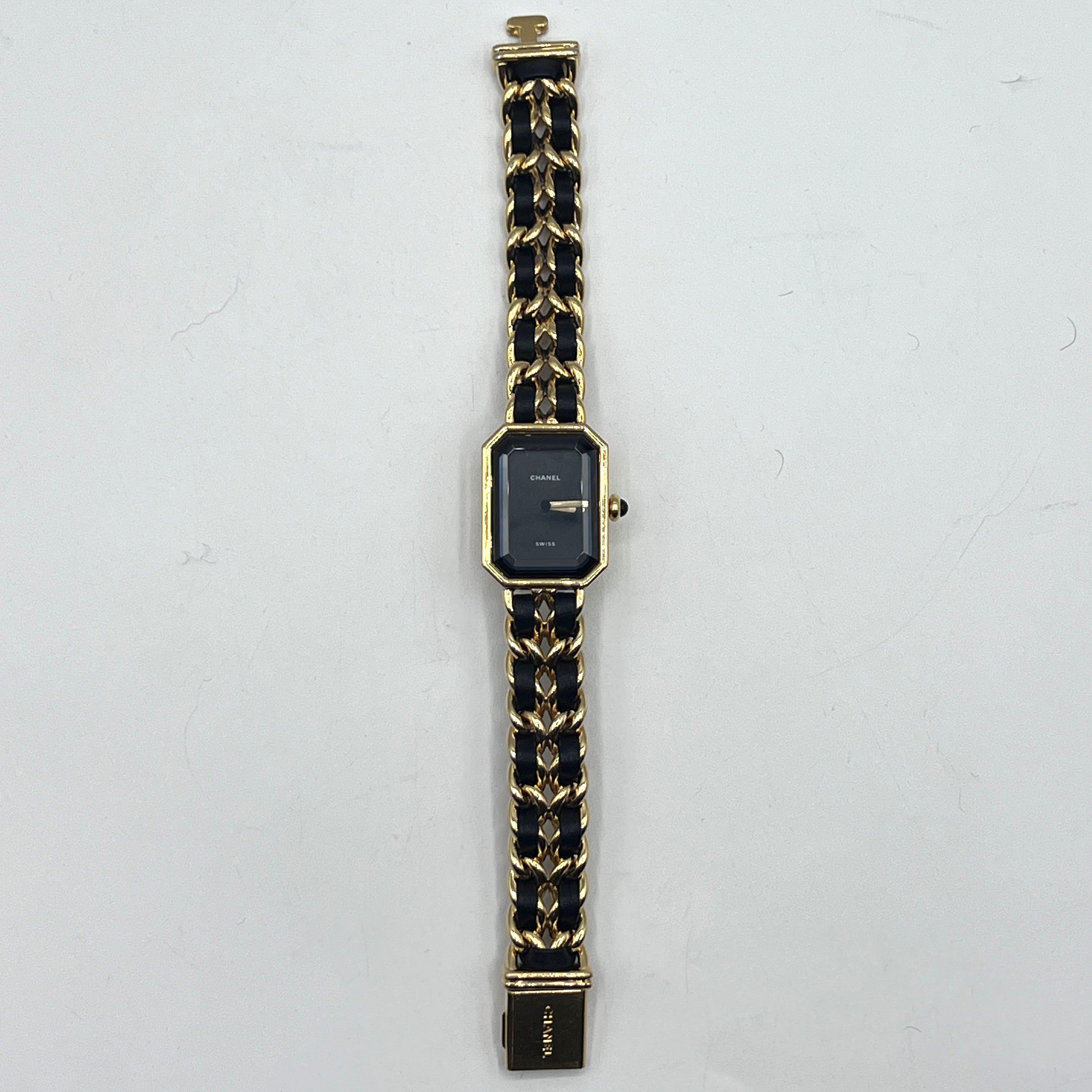 Montre CHANEL Première plaqué or dorée