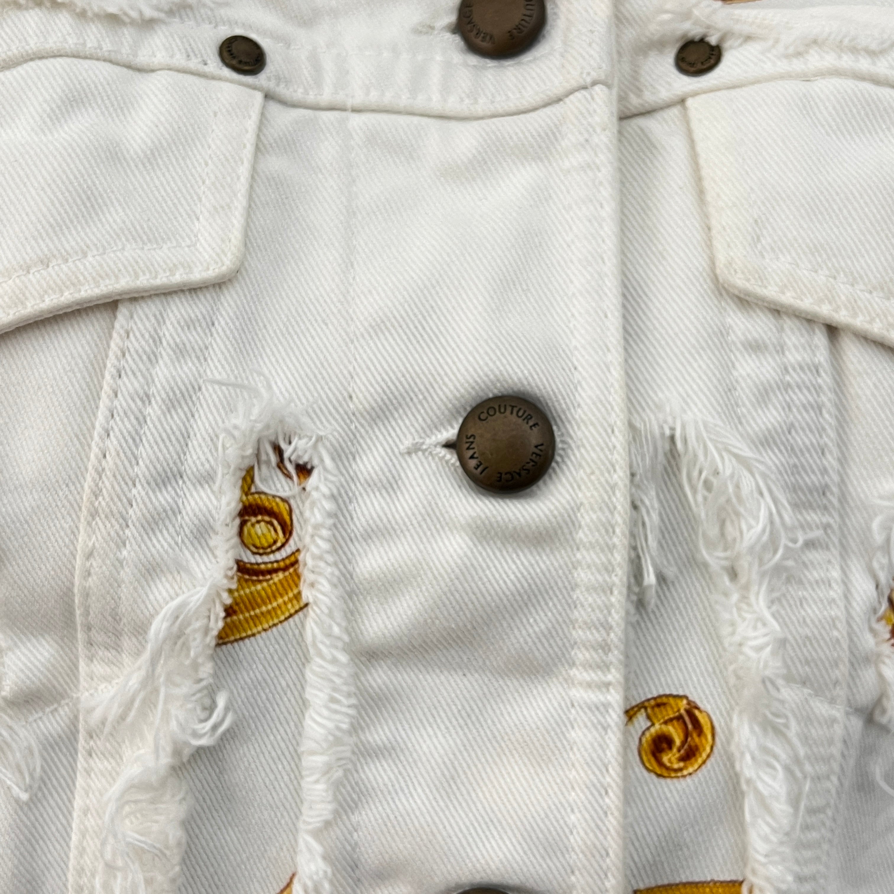 MUGLER S blue denim jacket