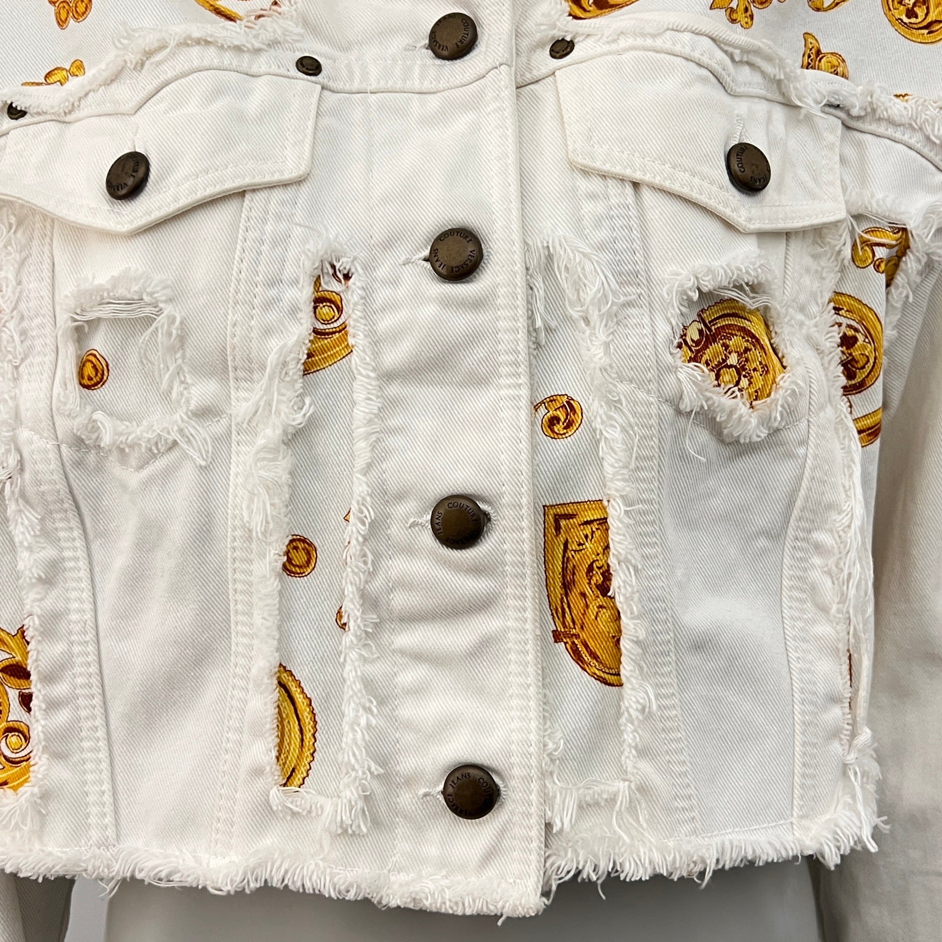 MUGLER S blue denim jacket
