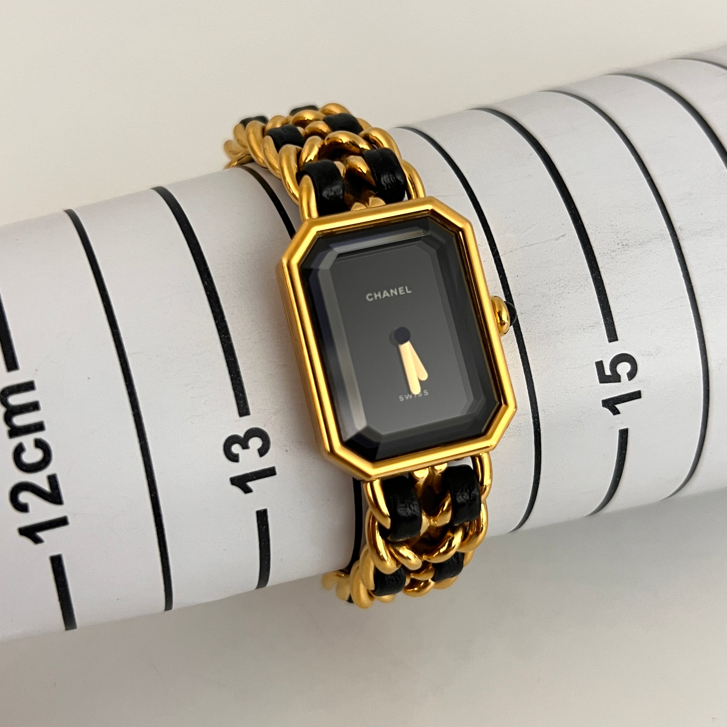CHANEL Première gold-plated watch, size S
