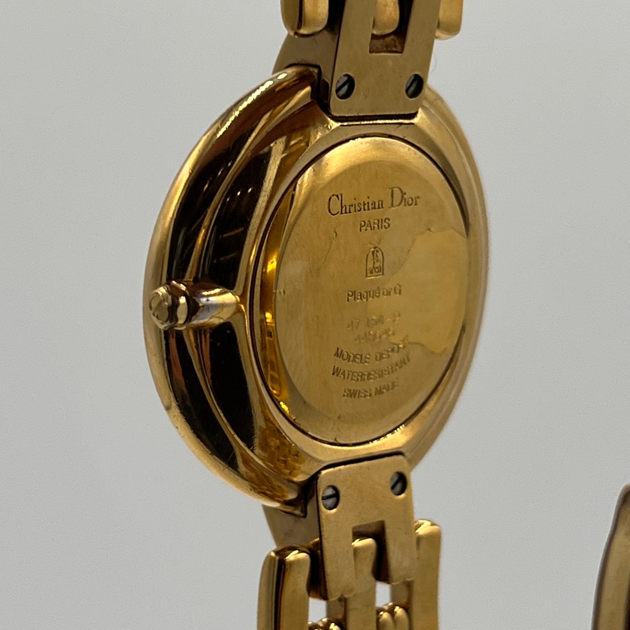 DIOR Bagheera Gold-plated watch