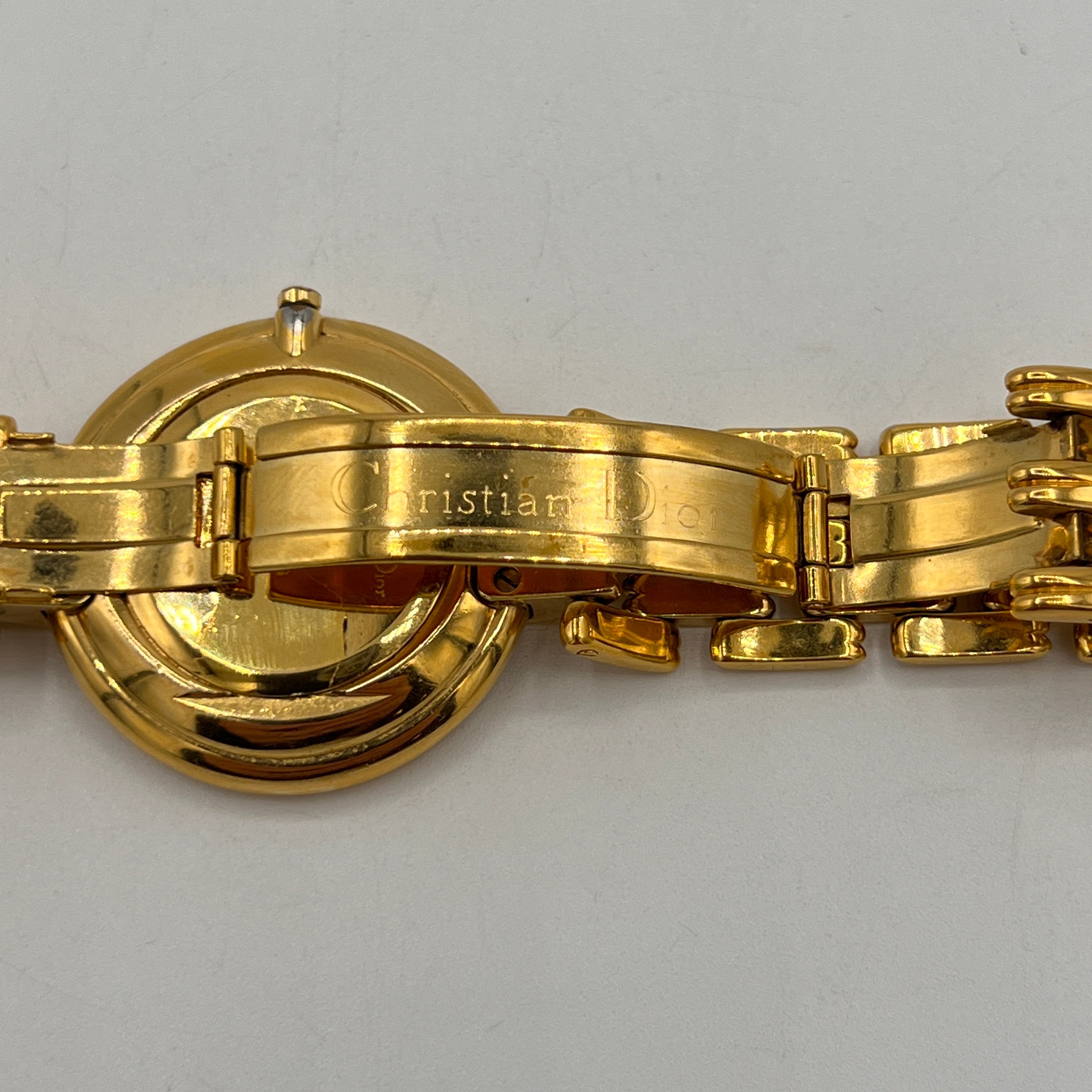 DIOR Bagheera Gold-plated watch