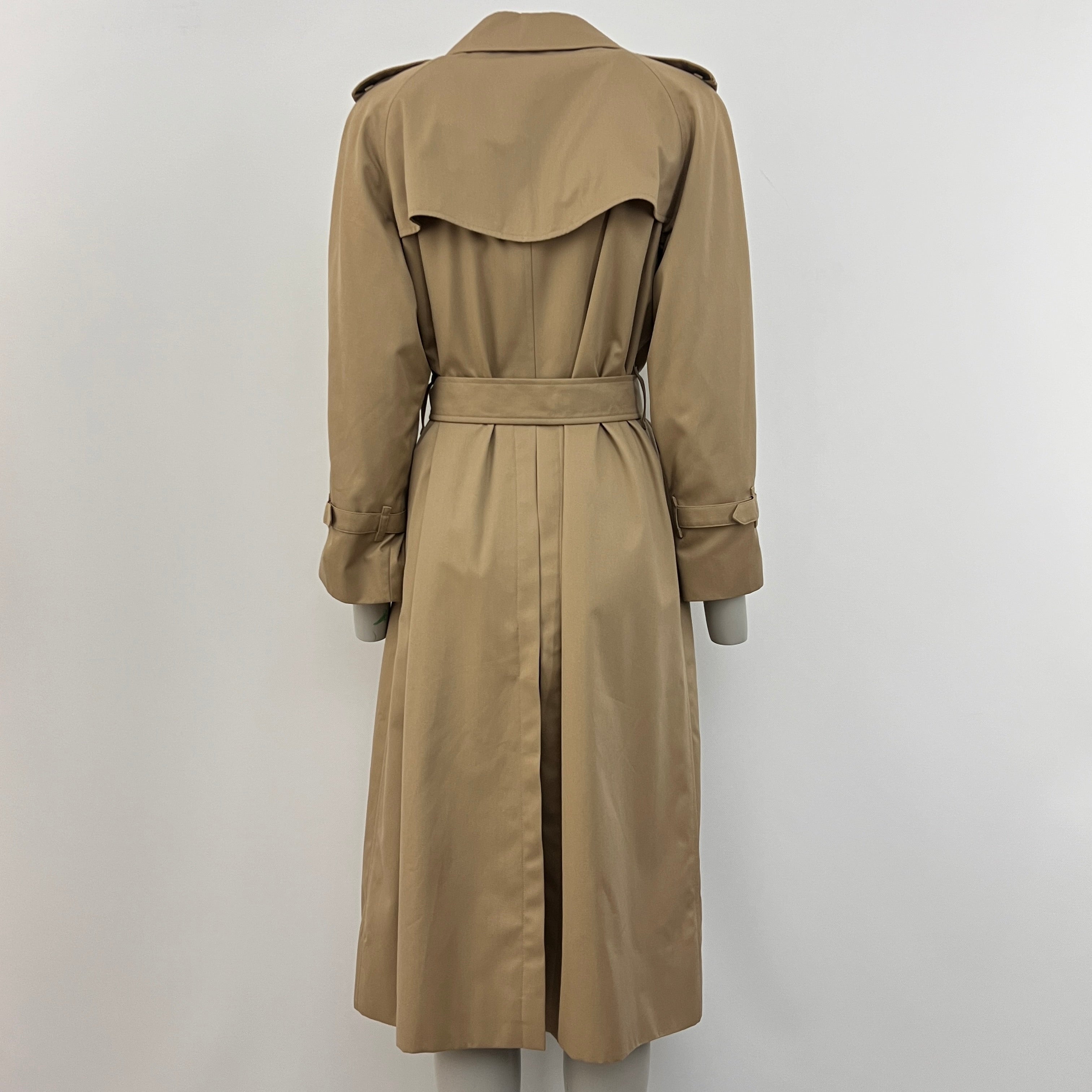 Trench BURBERRY S coton beige Chelsea Circa 1990