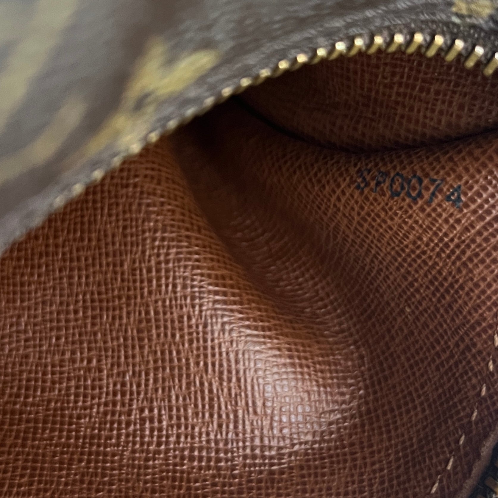 LOUIS VUITTON Papillon 30 brown canvas and leather bag 2004