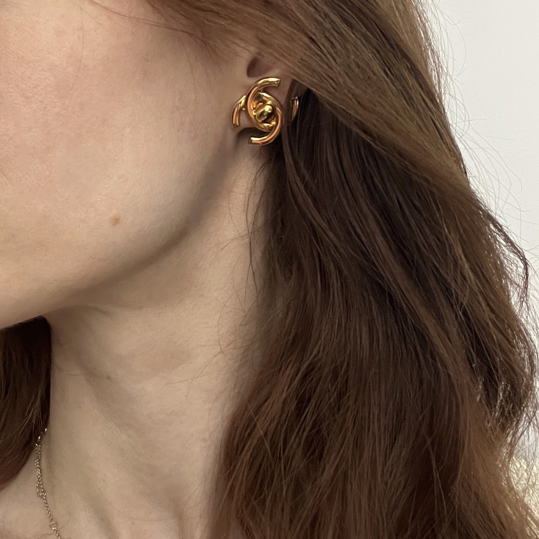 CHANEL CC Clip-On Earrings 1995 Collection