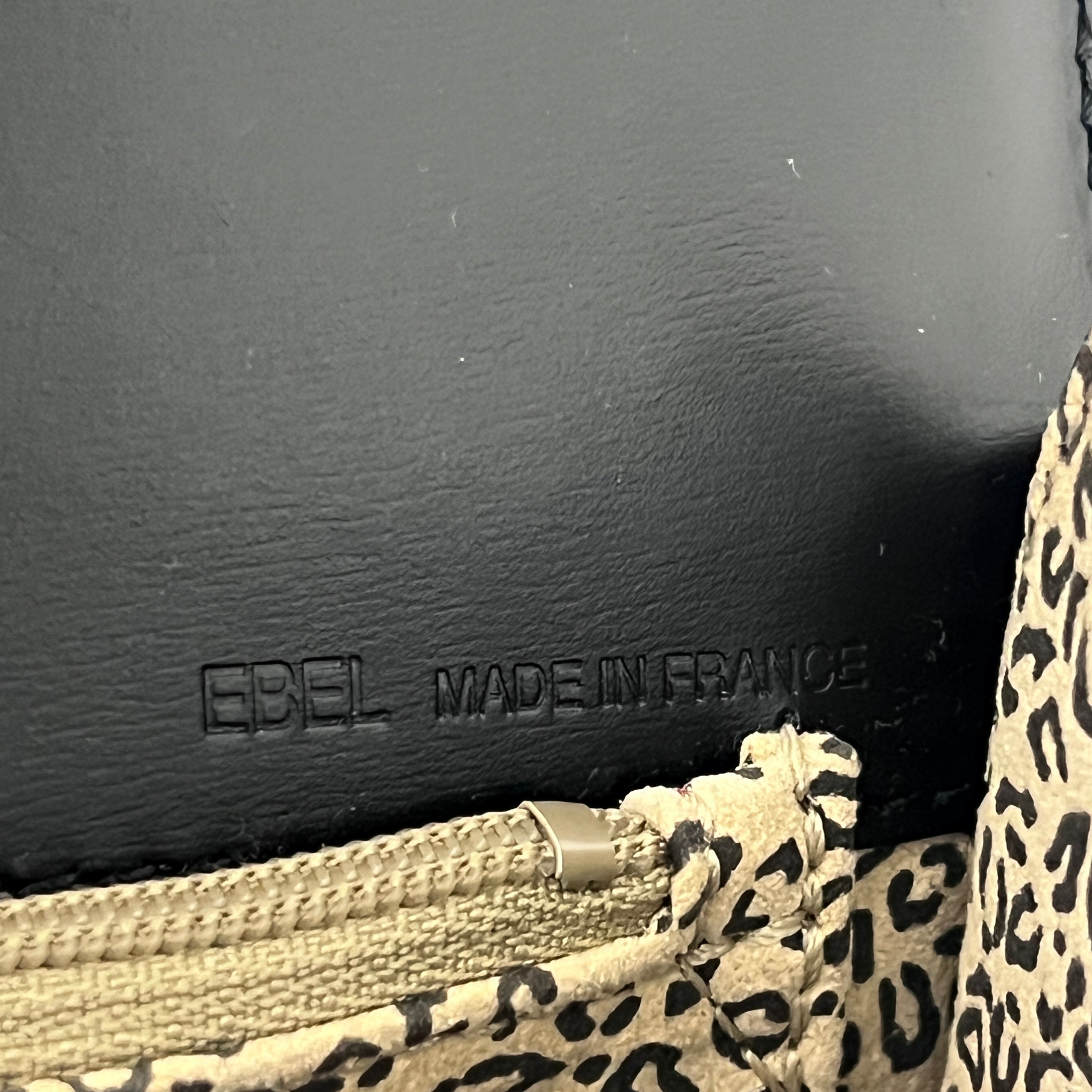 Sac à bandoulière CARTIER Panthère C cuir lisse noir
