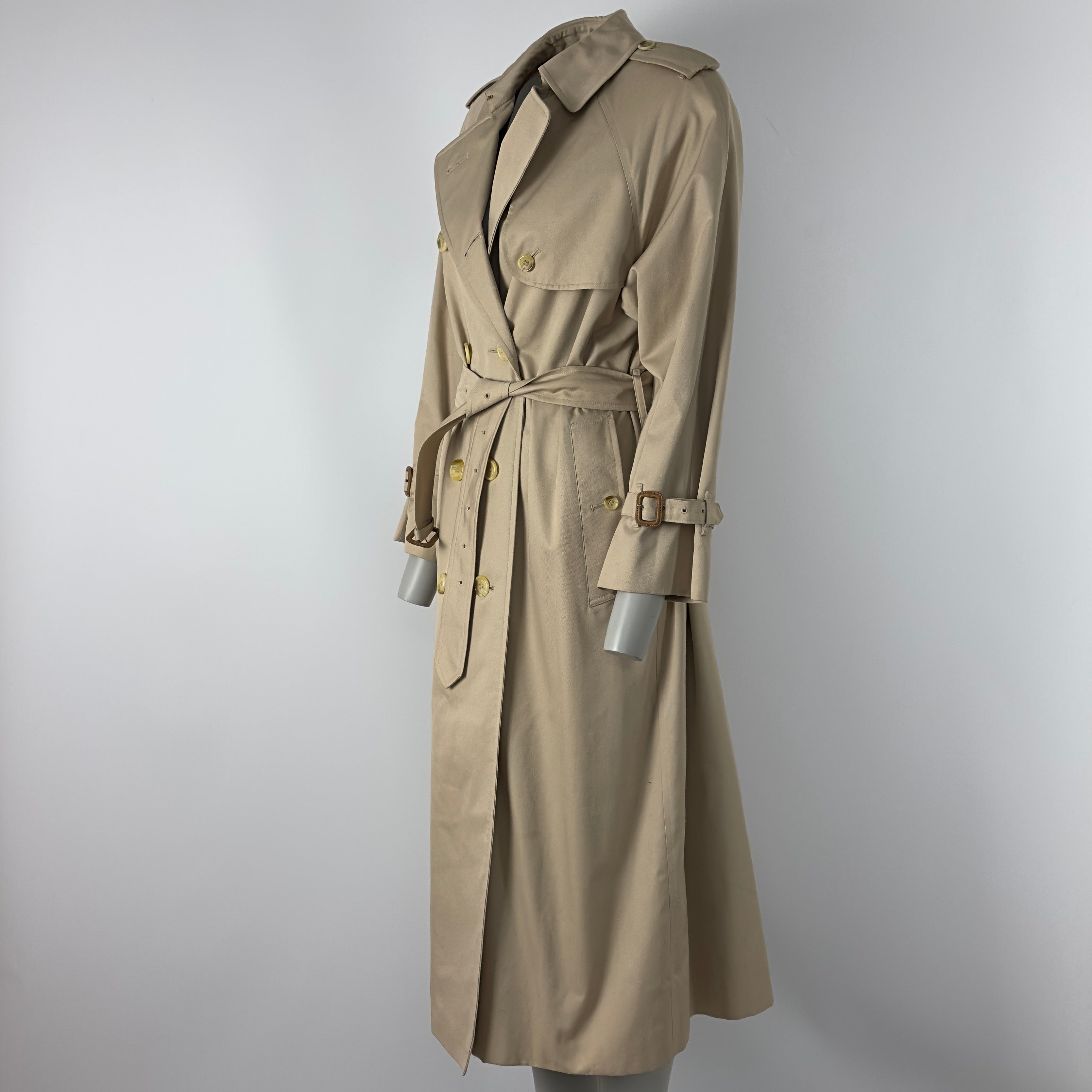 Trench BURBERRY S coton beige