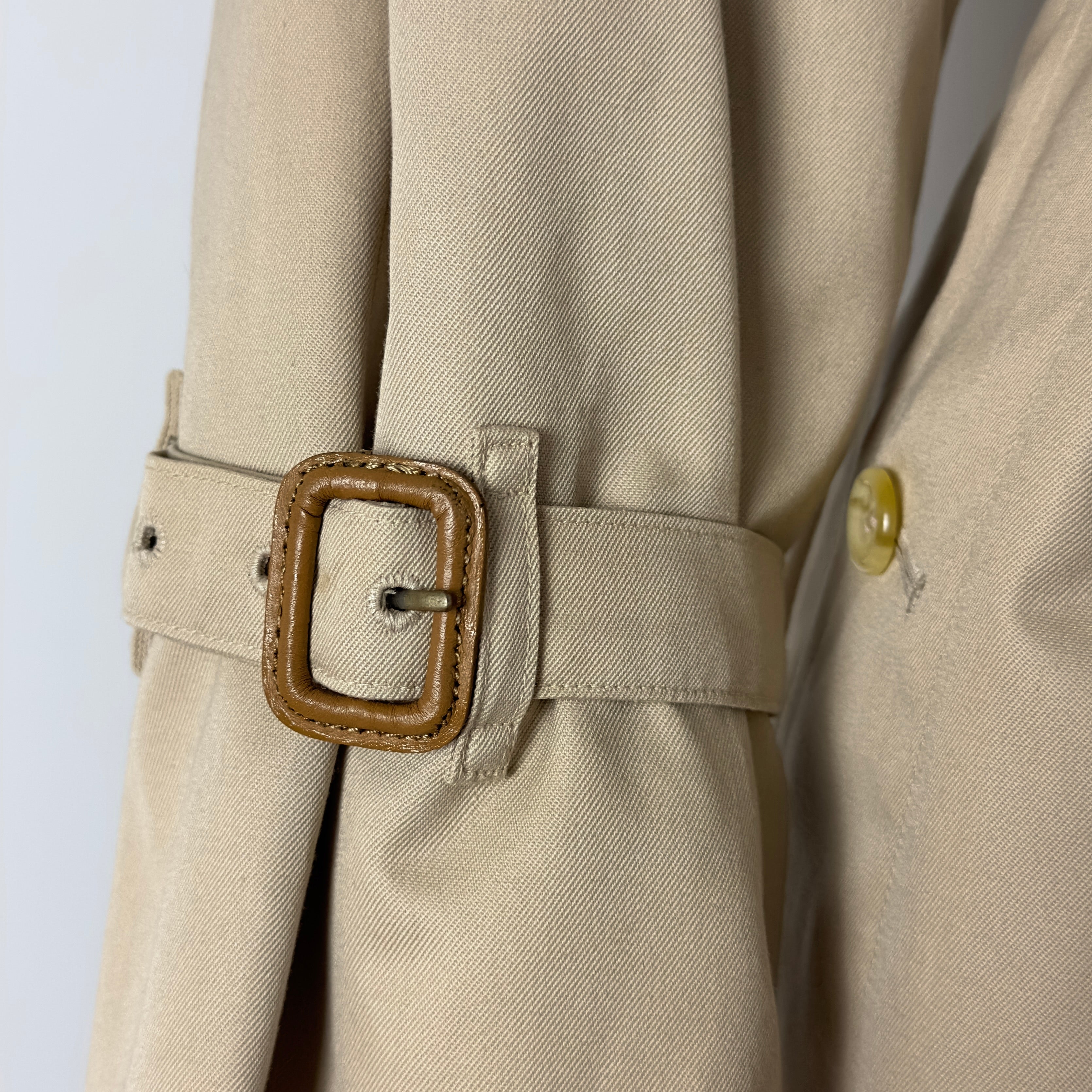 Trench BURBERRY S coton beige