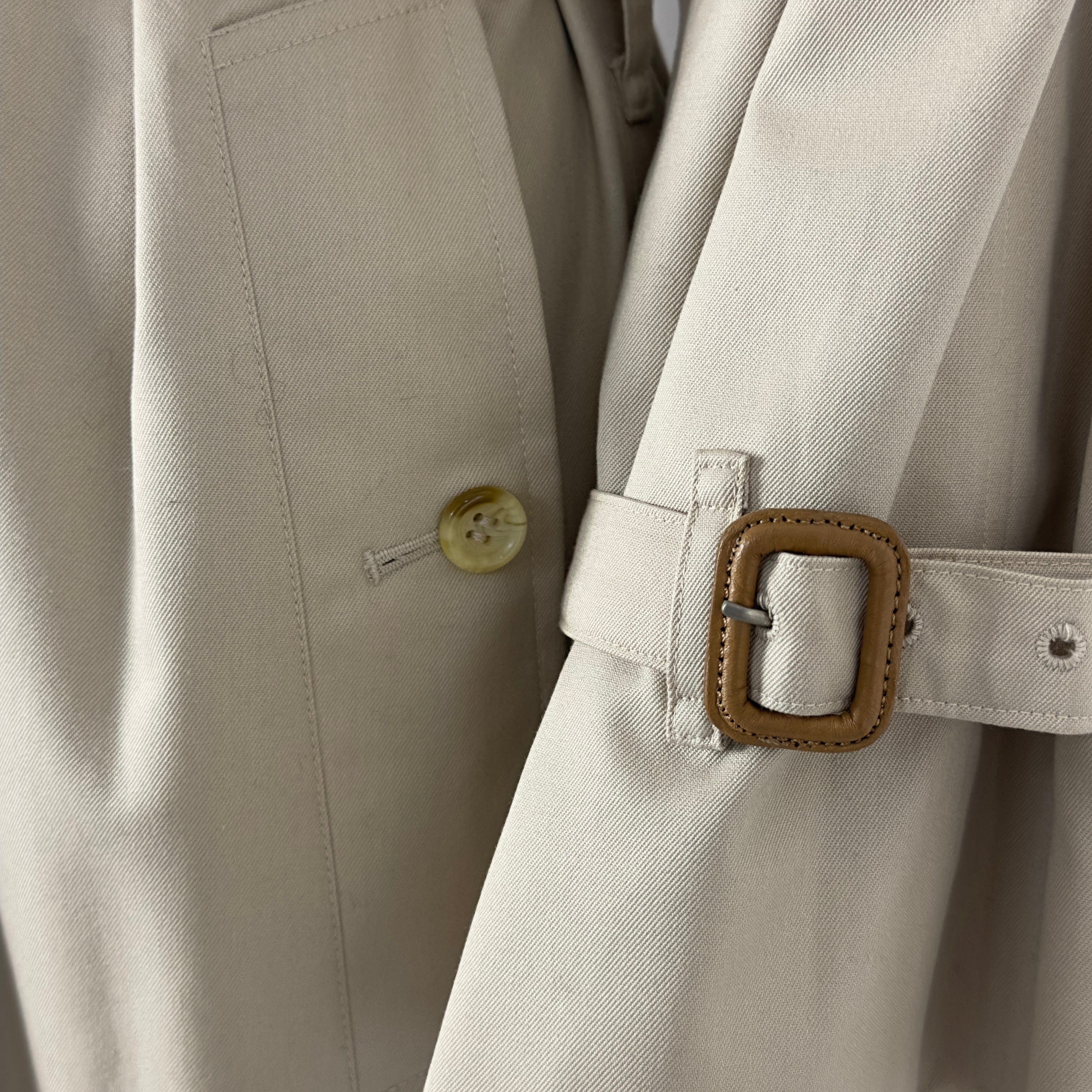 Trench BURBERRY S coton beige