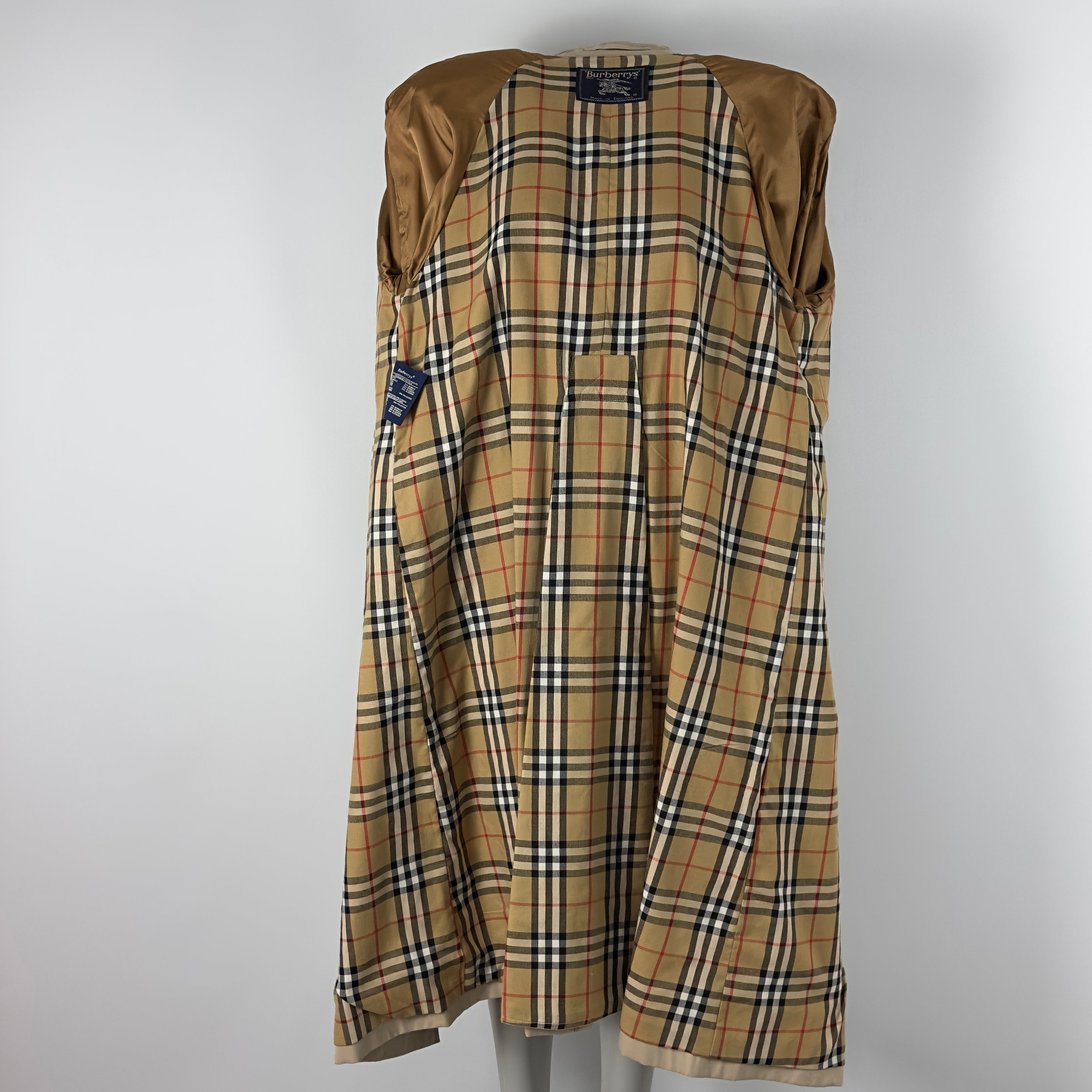 Trench BURBERRY S coton beige