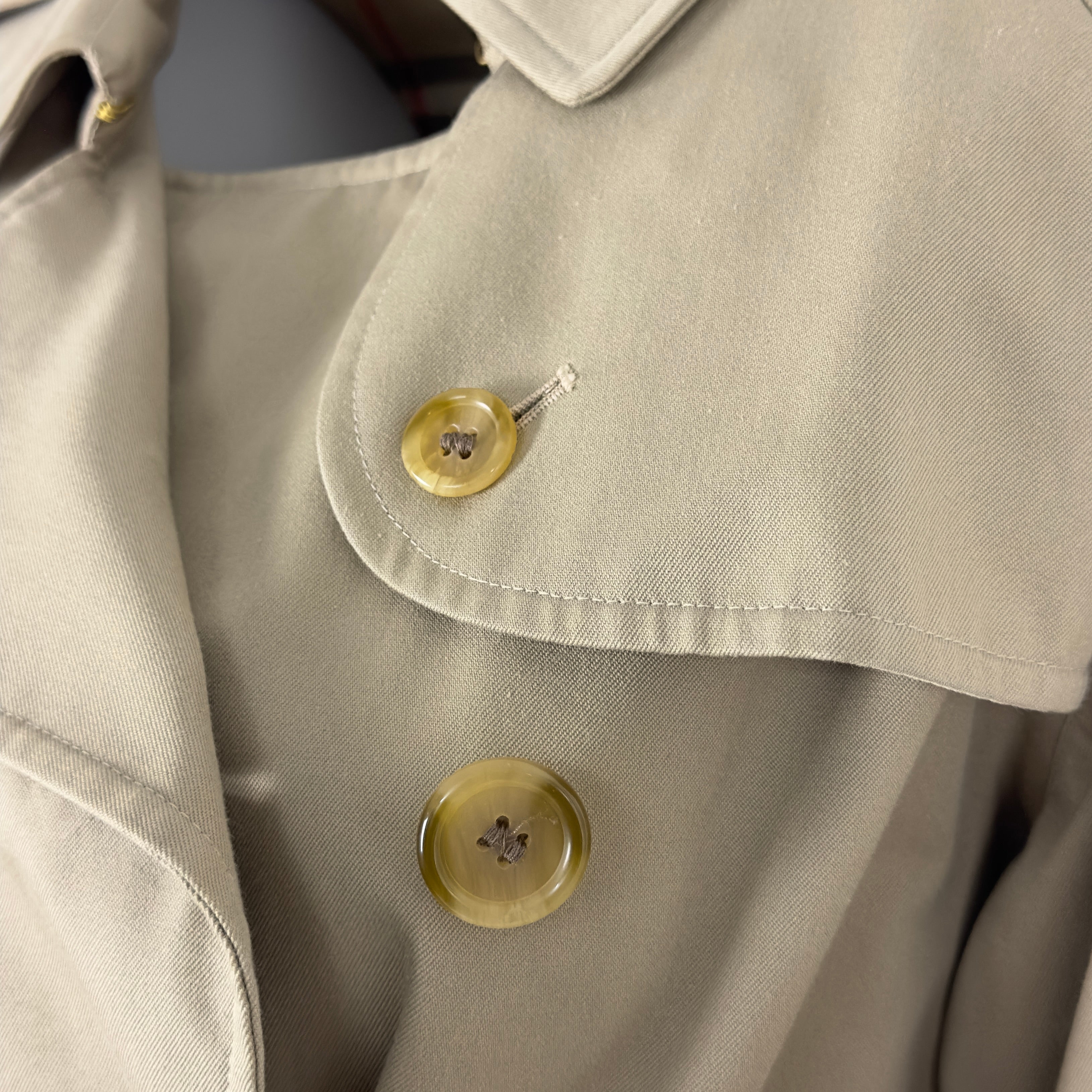 Trench BURBERRY S coton beige