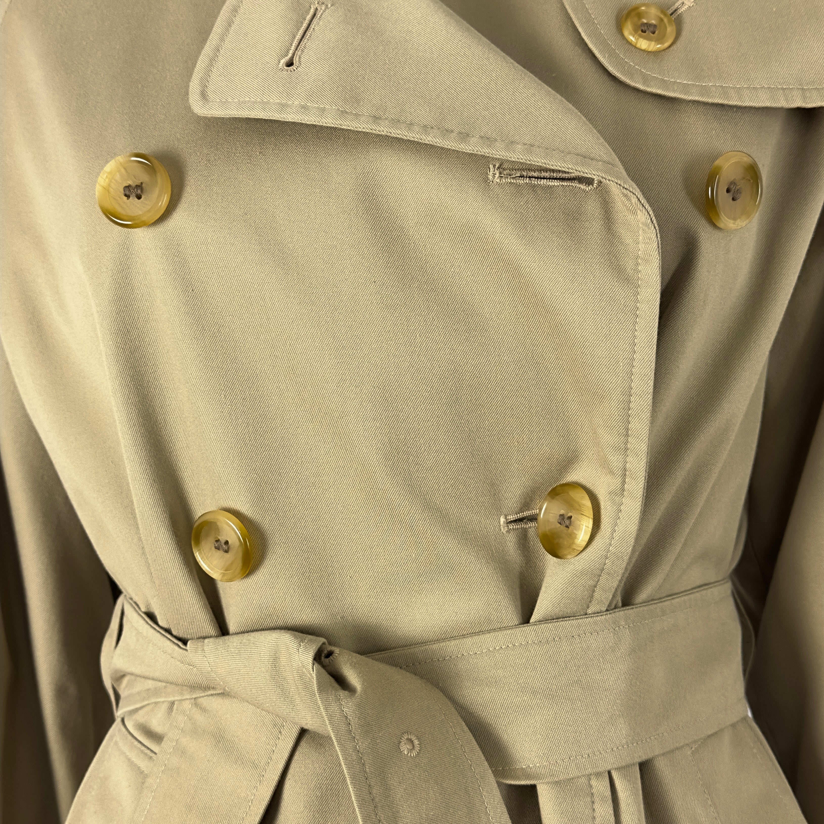 Trench BURBERRY S coton beige
