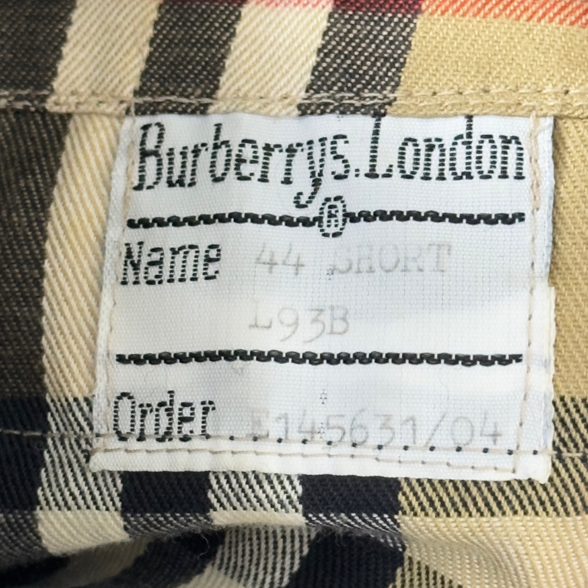 Trench BURBERRY M coton kaki