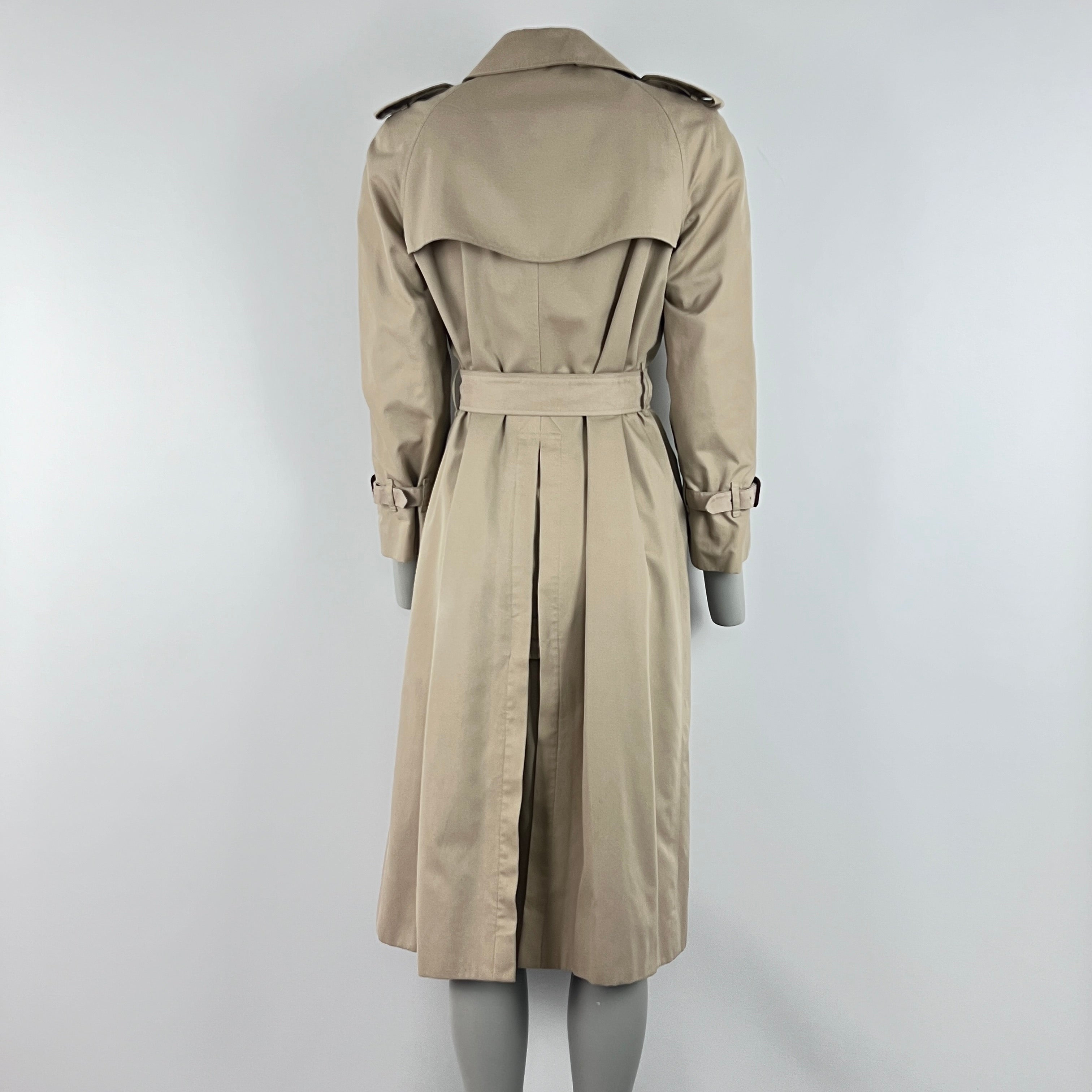 Trench BURBERRY XS coton beige