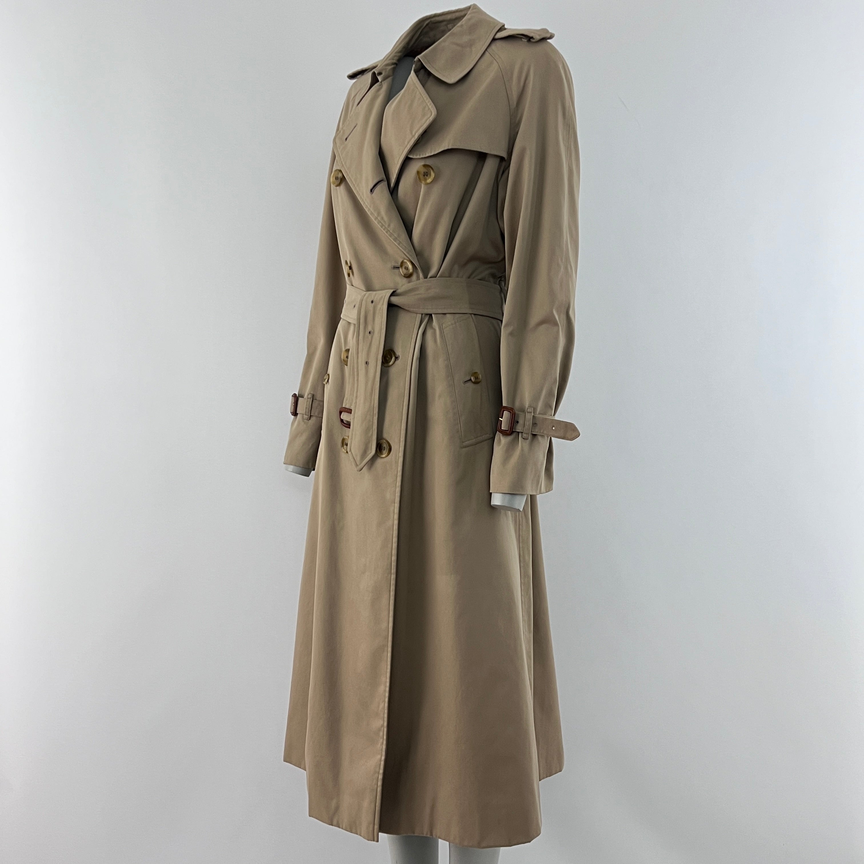 Trench BURBERRY M coton beige
