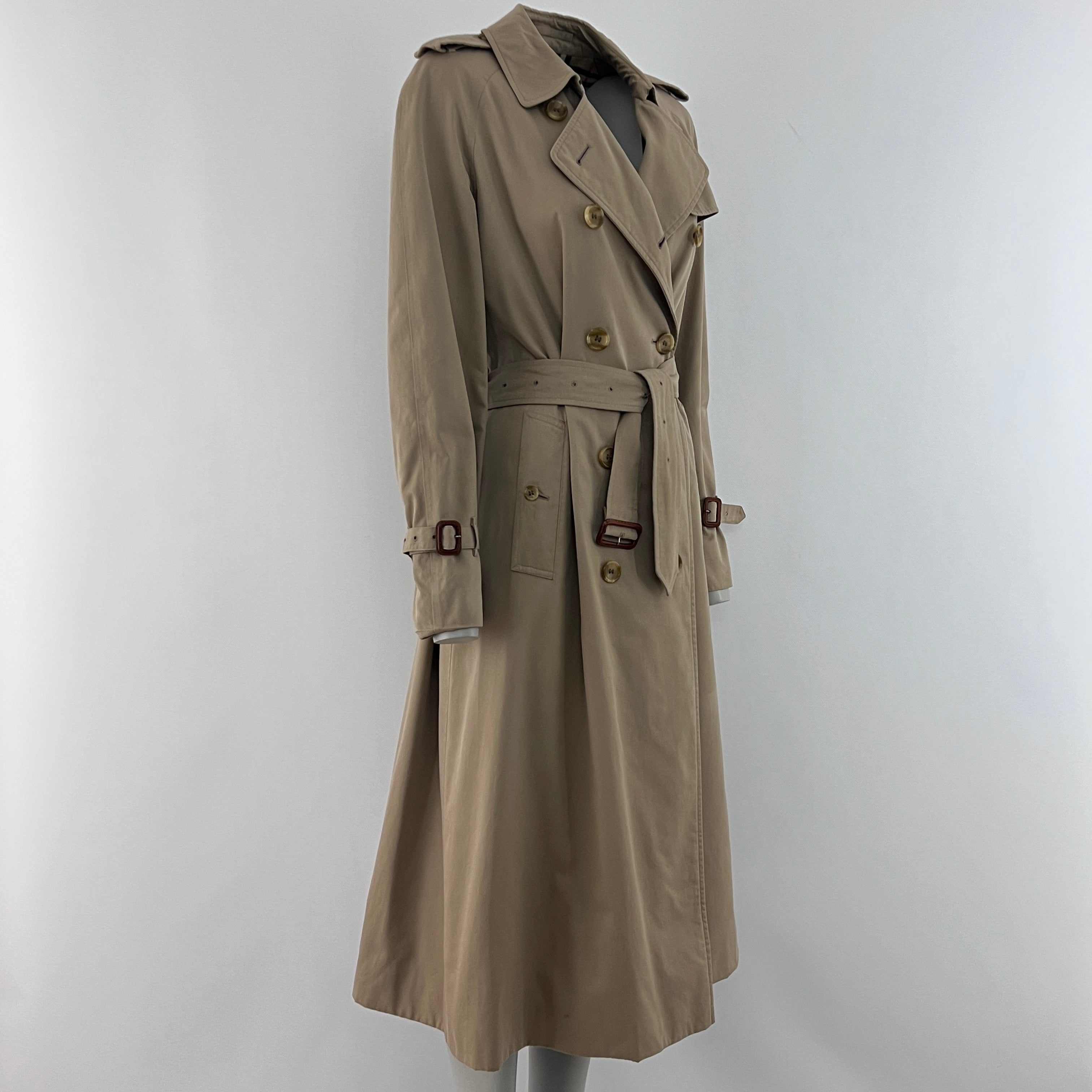 Trench BURBERRY M coton beige