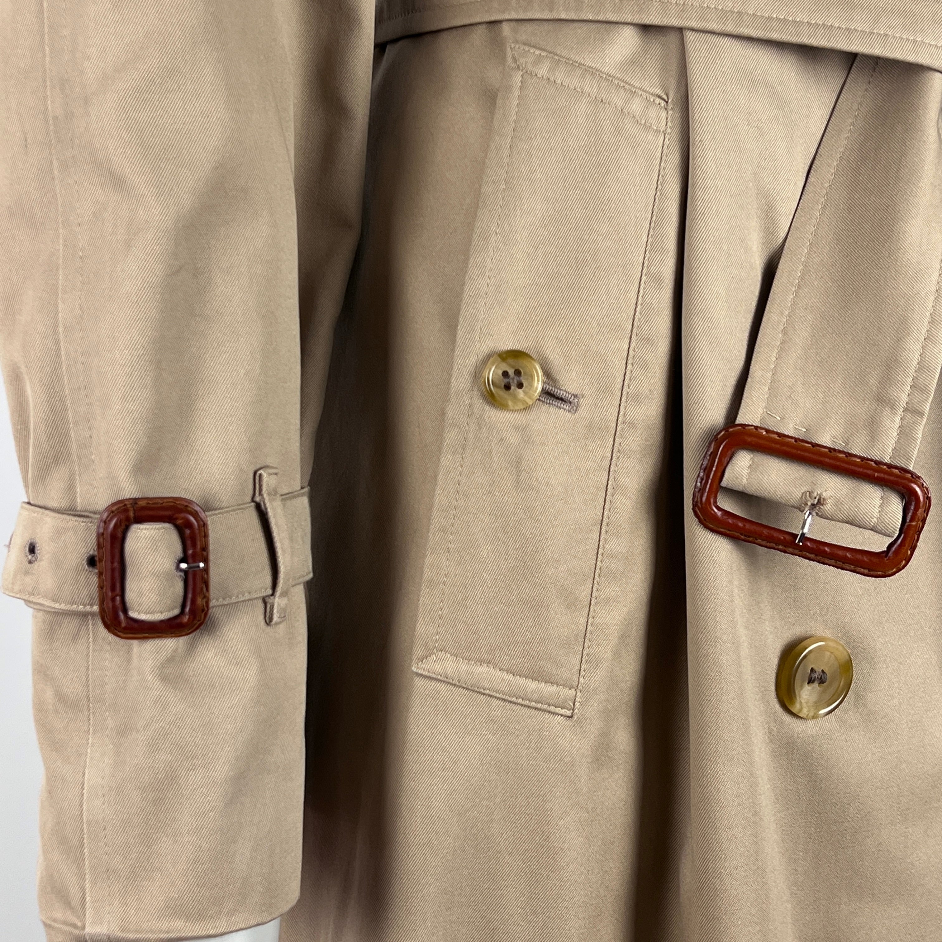 Trench BURBERRY M coton beige