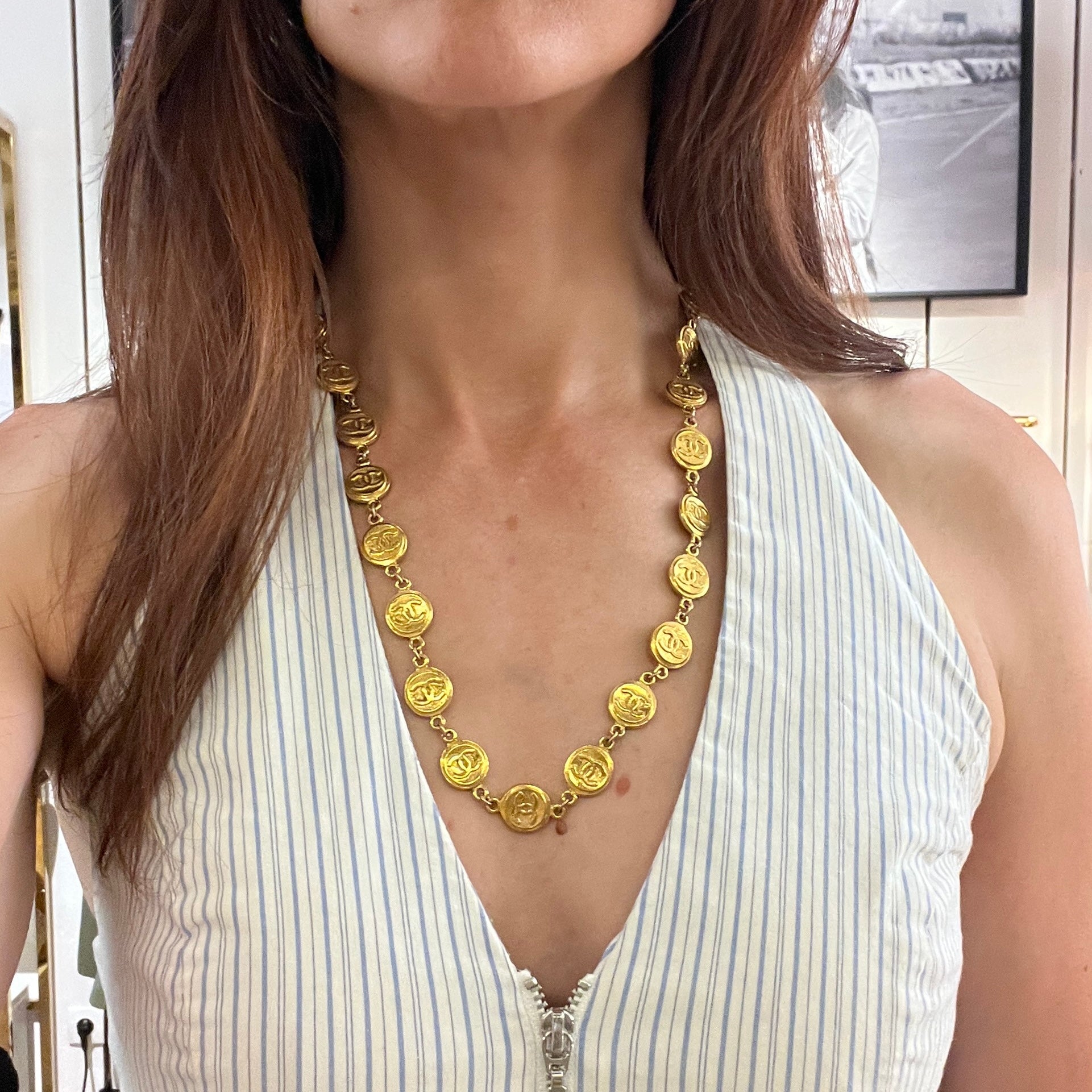 Collier CHANEL CC Chaîne