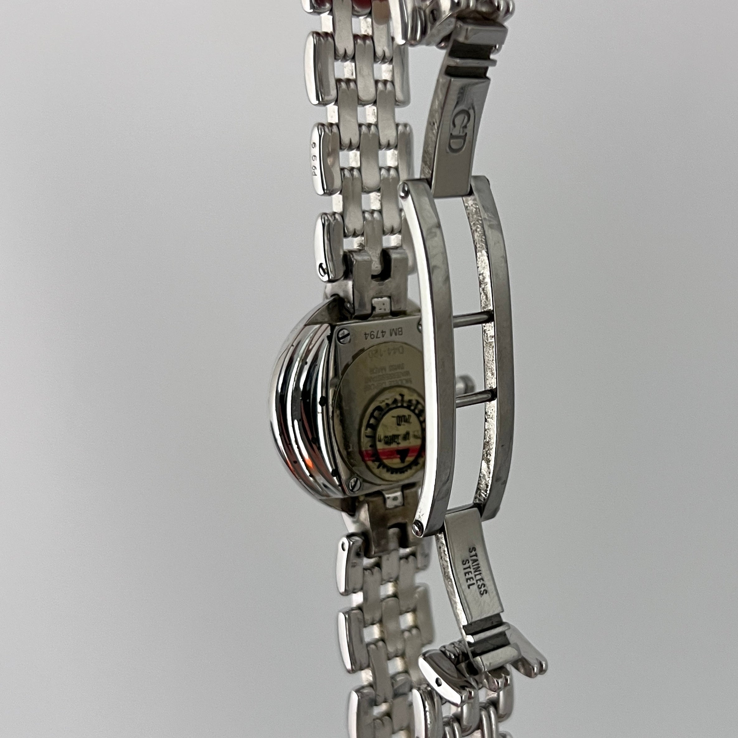 Montre DIOR Bagheera acier argenté