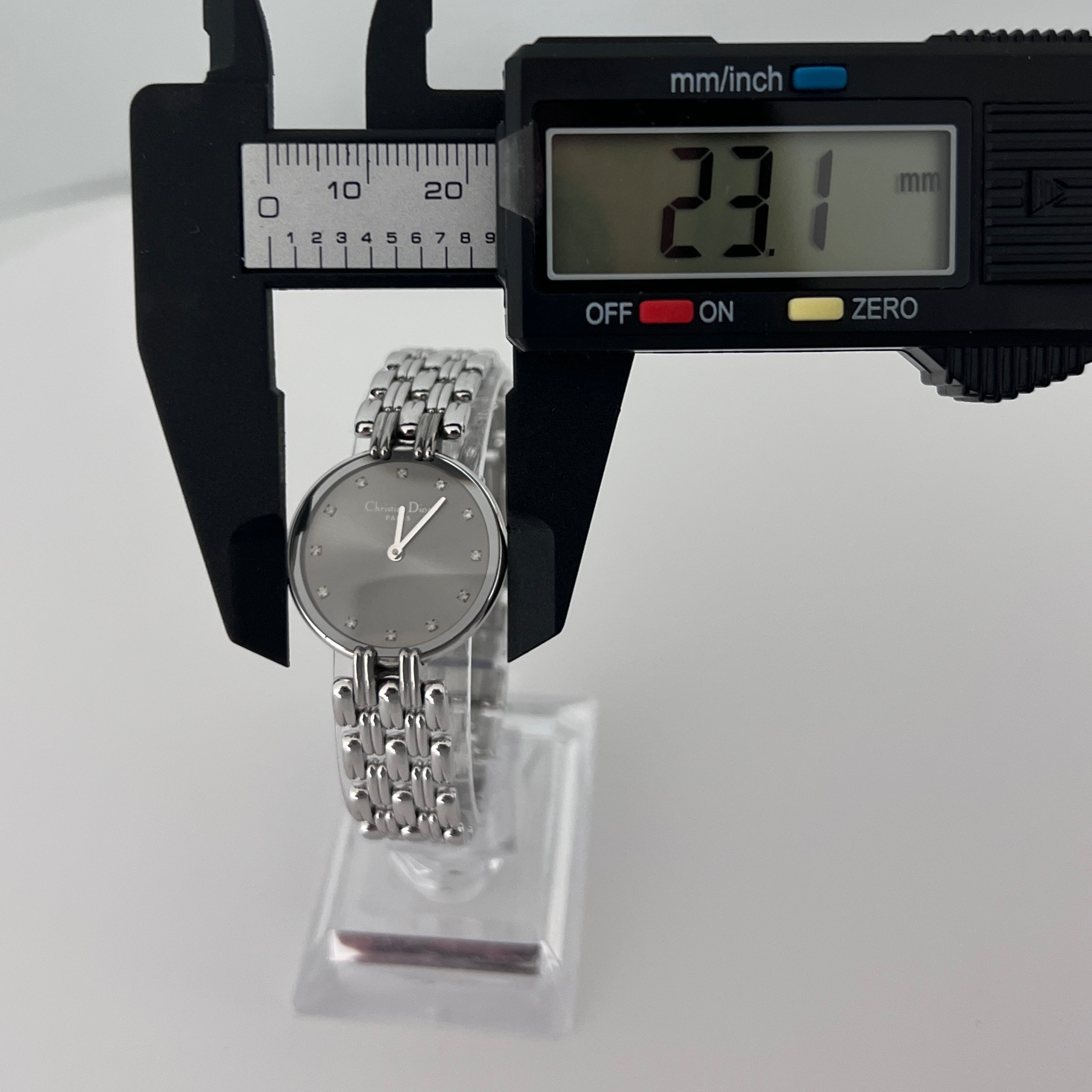 Montre DIOR Bagheera acier argenté