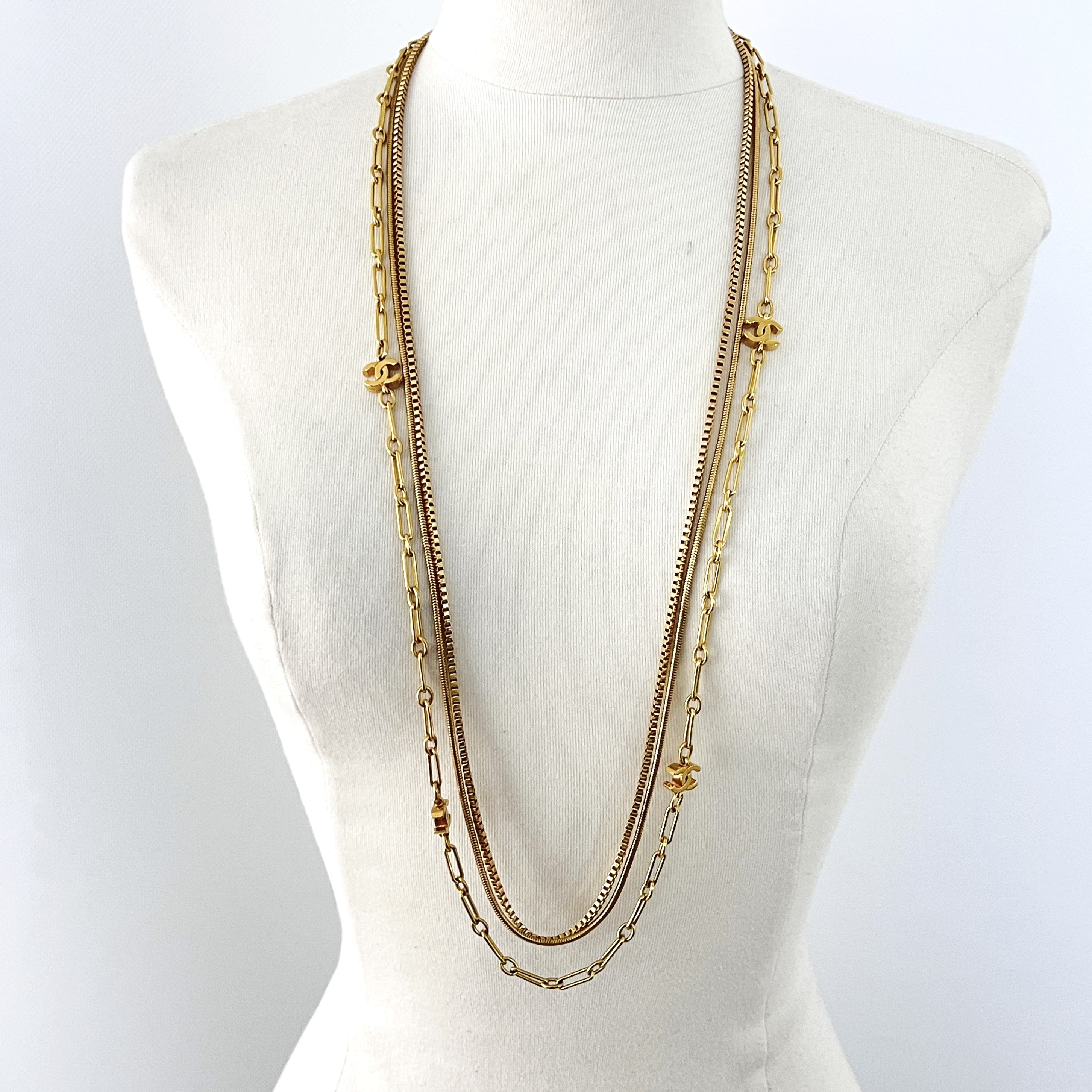 Collier CHANEL CC Chaîne