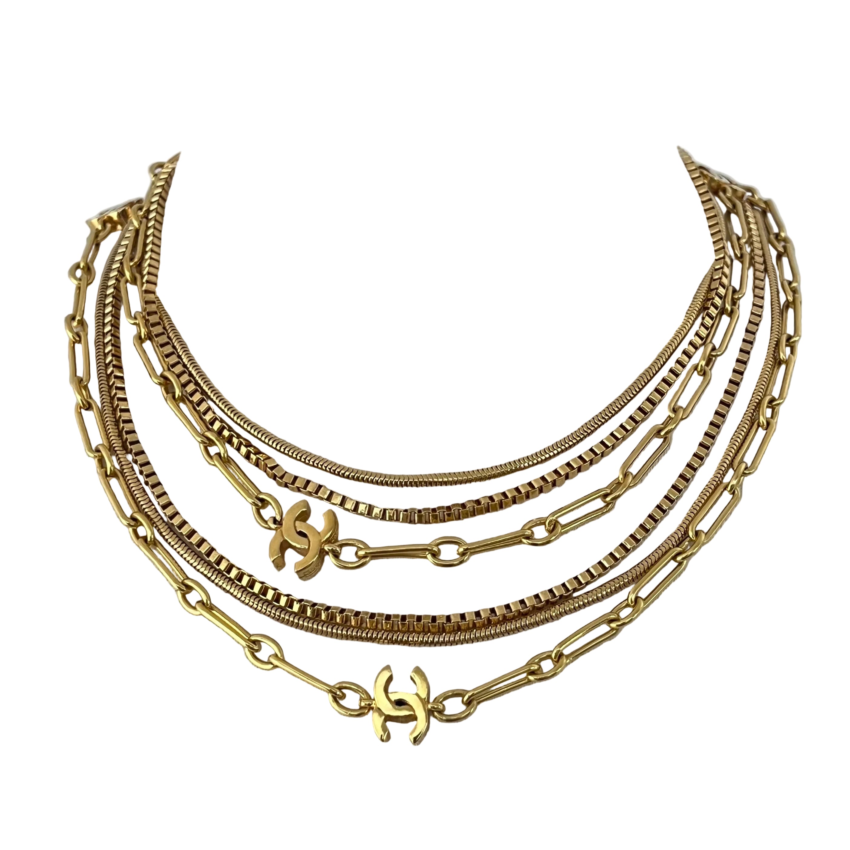 Collier CHANEL CC Chaîne