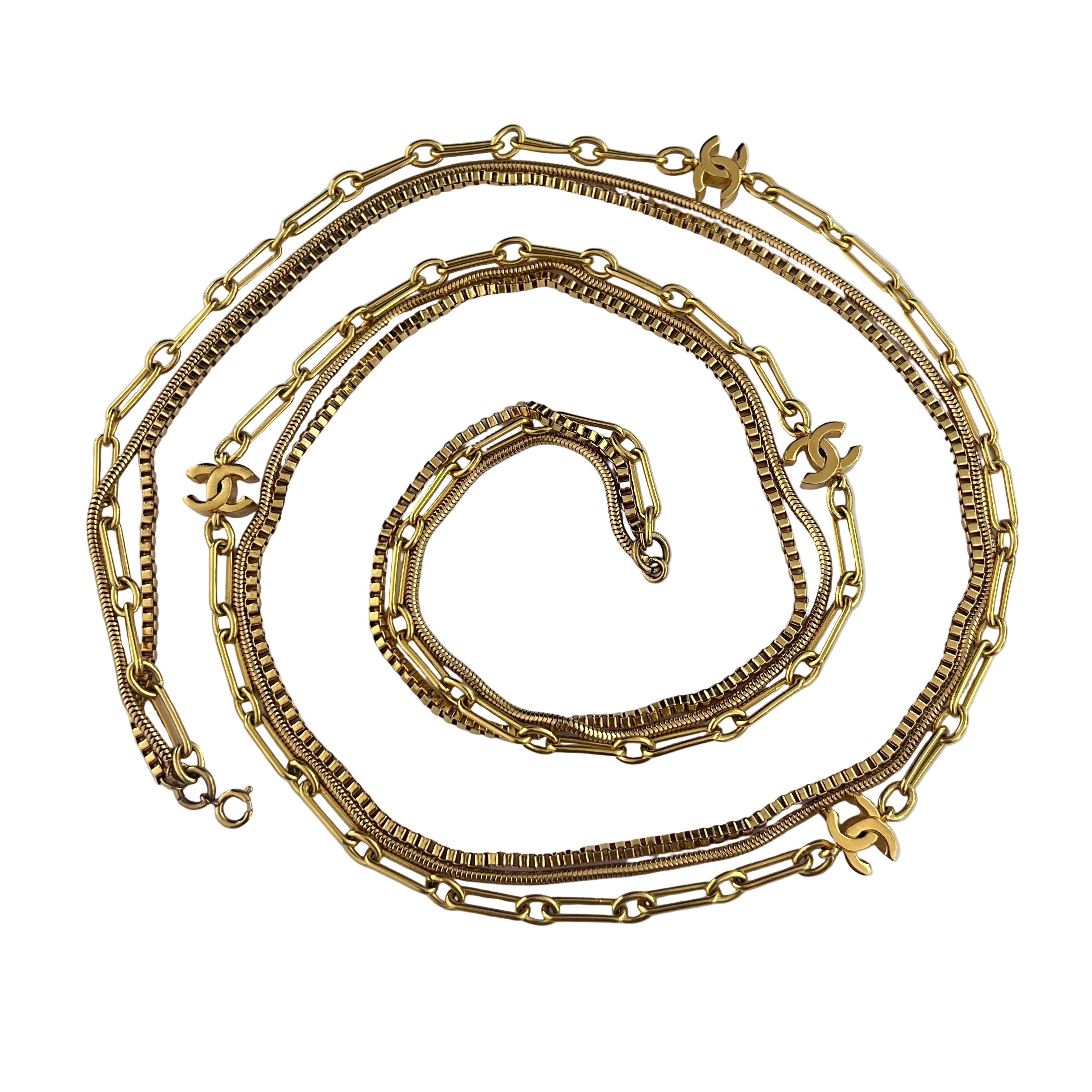 Collier CHANEL CC Chaîne