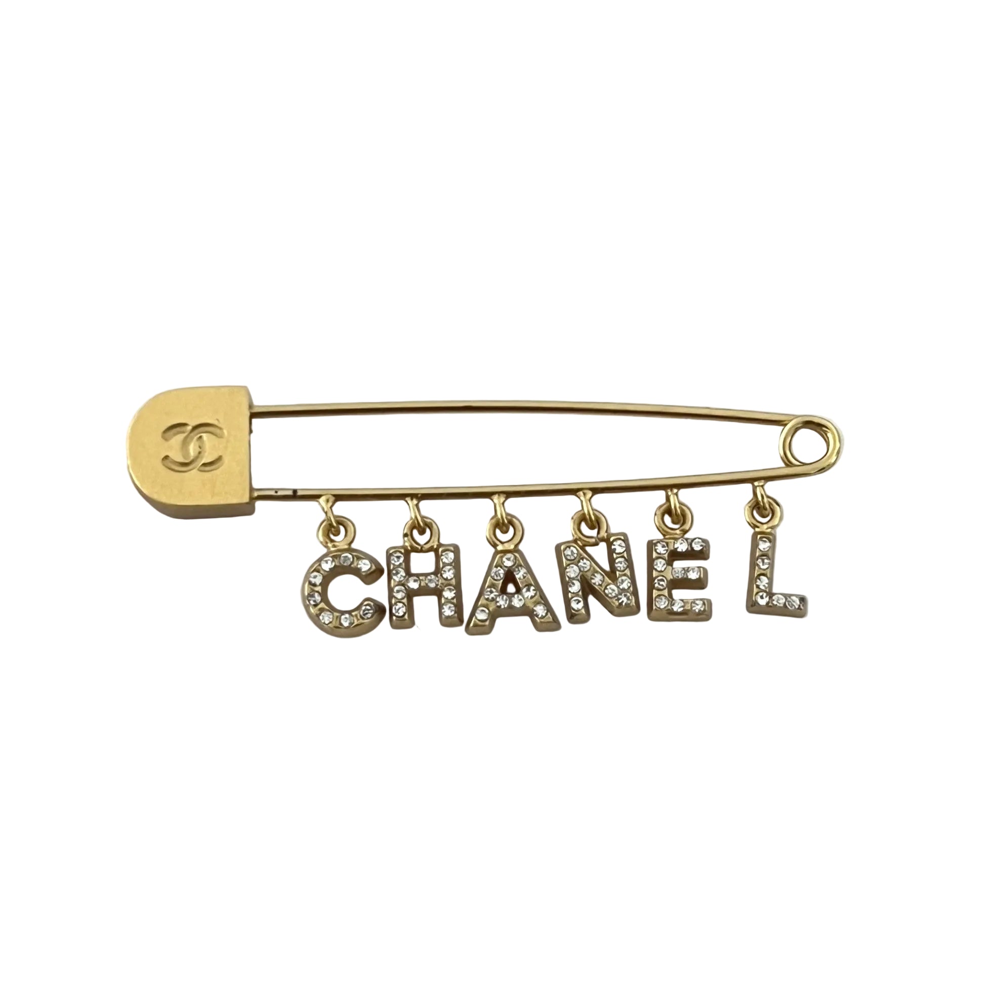 Broche CHANEL Strass