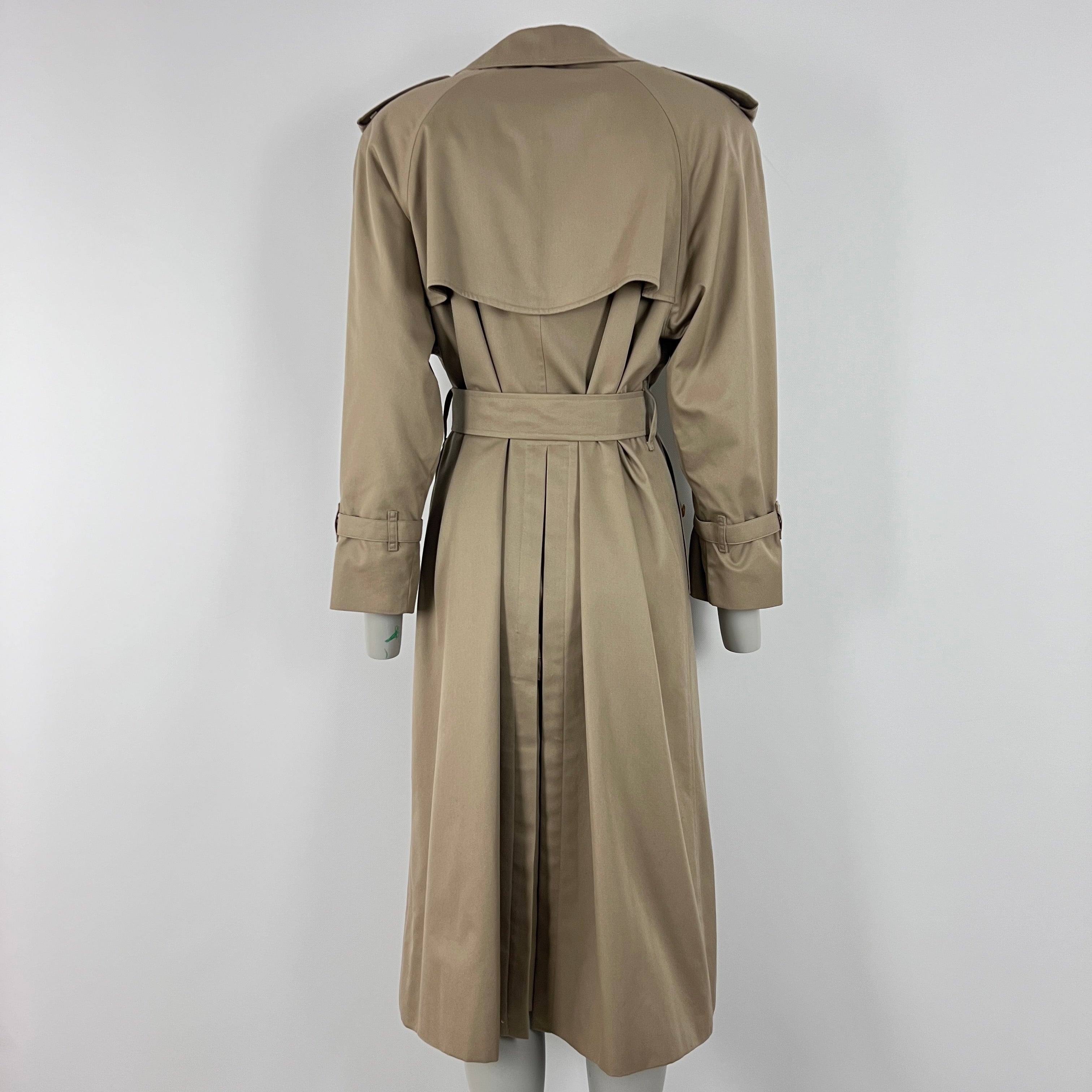 Trench BURBERRY S coton beige