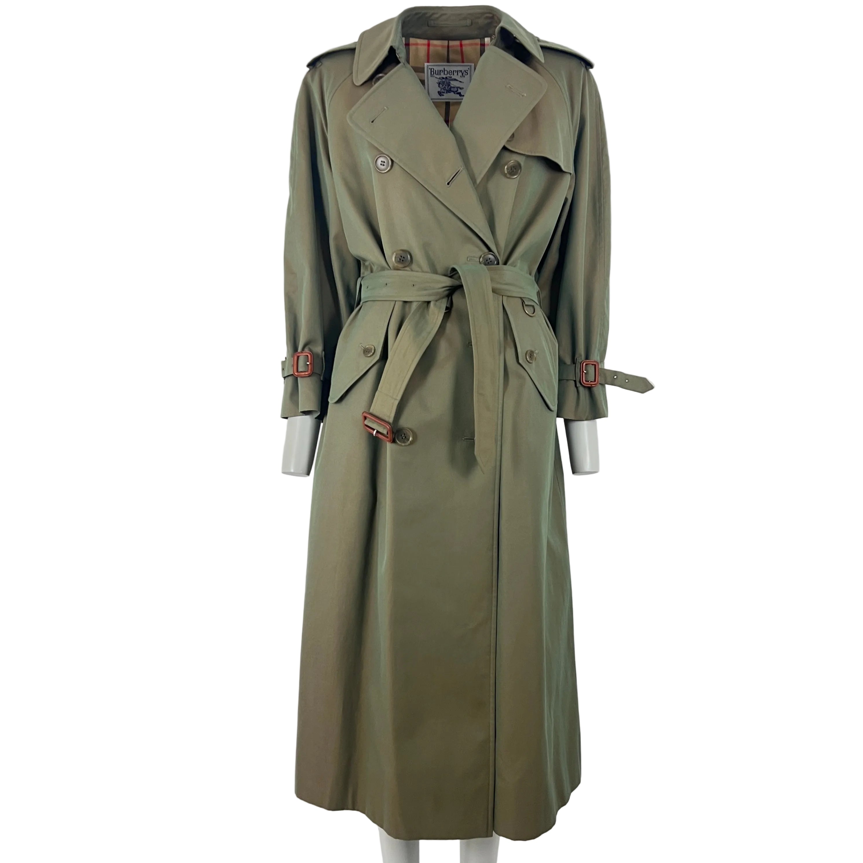 Trench BURBERRY M coton kaki