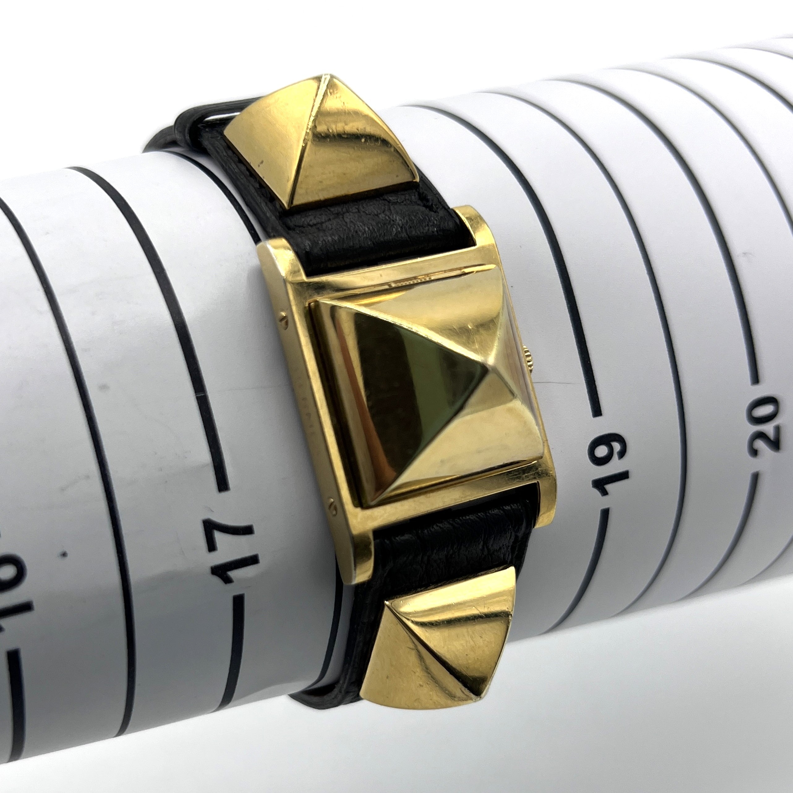HERMÈS Médor Gold Plated Watch