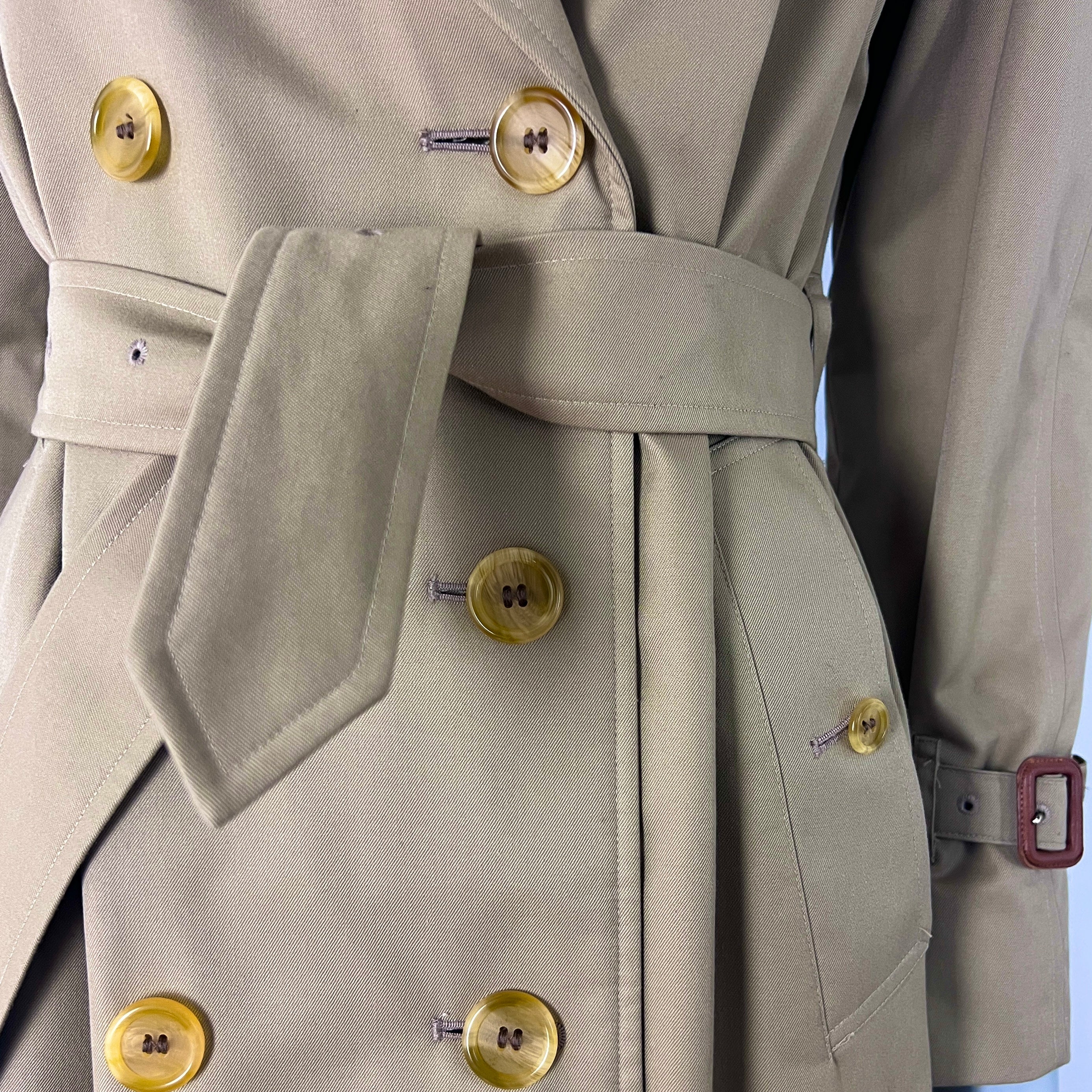Trench BURBERRY S coton beige