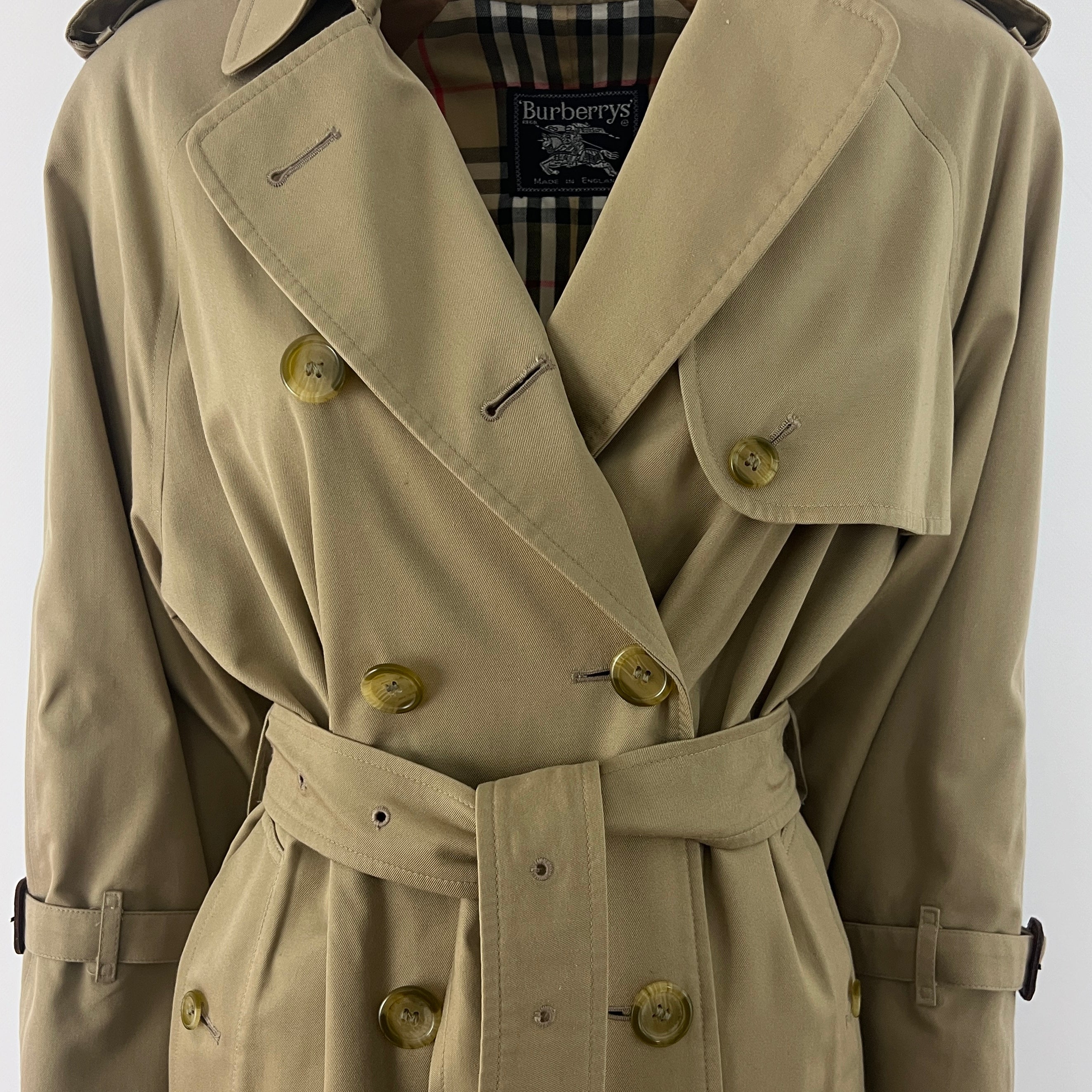 Trench BURBERRY M coton beige