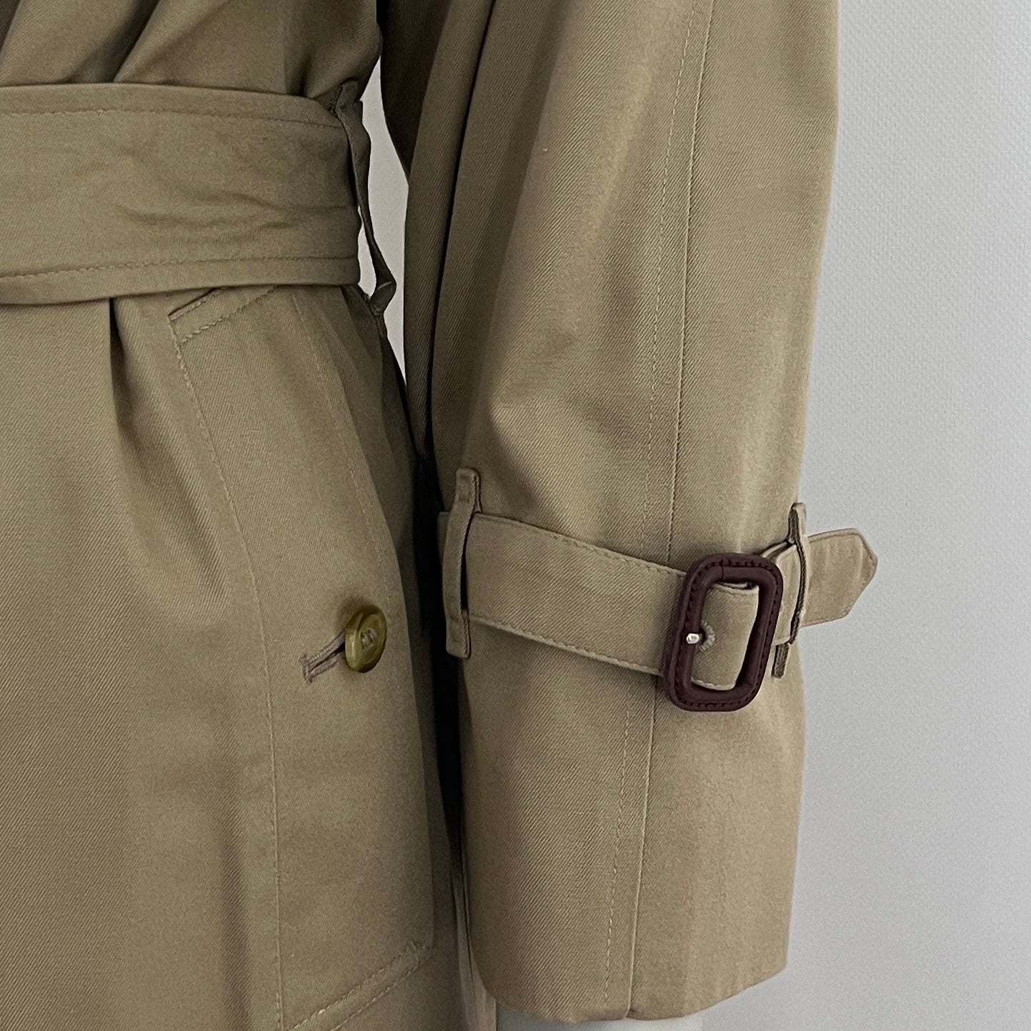 Trench BURBERRY M coton beige